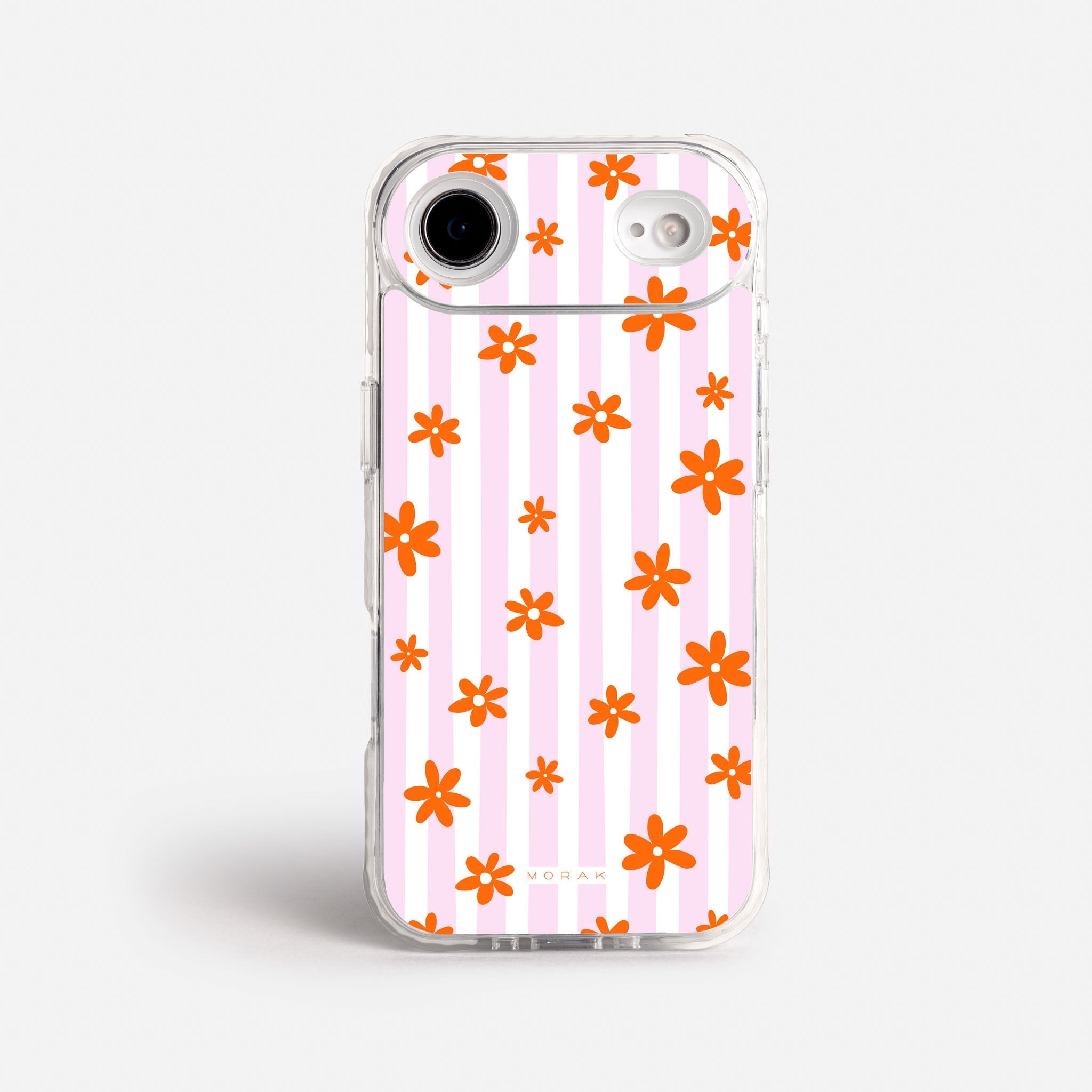 Case Florecitas - Blanco Premium – Protección antigolpe | Diseño colombiano | Morak