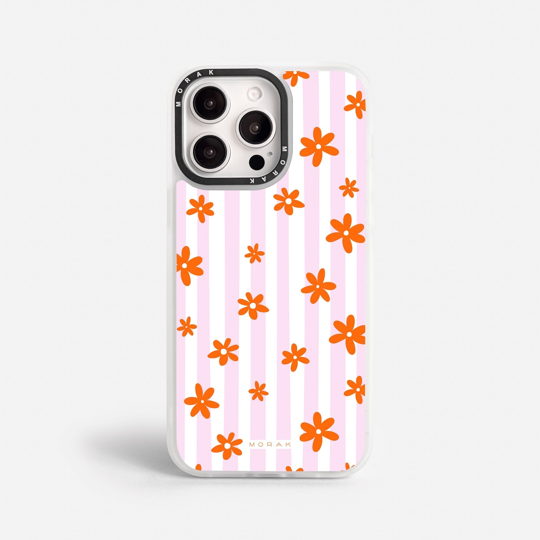 Case Florecitas - Blanco Premium – Protección antigolpe | Diseño colombiano | Morak