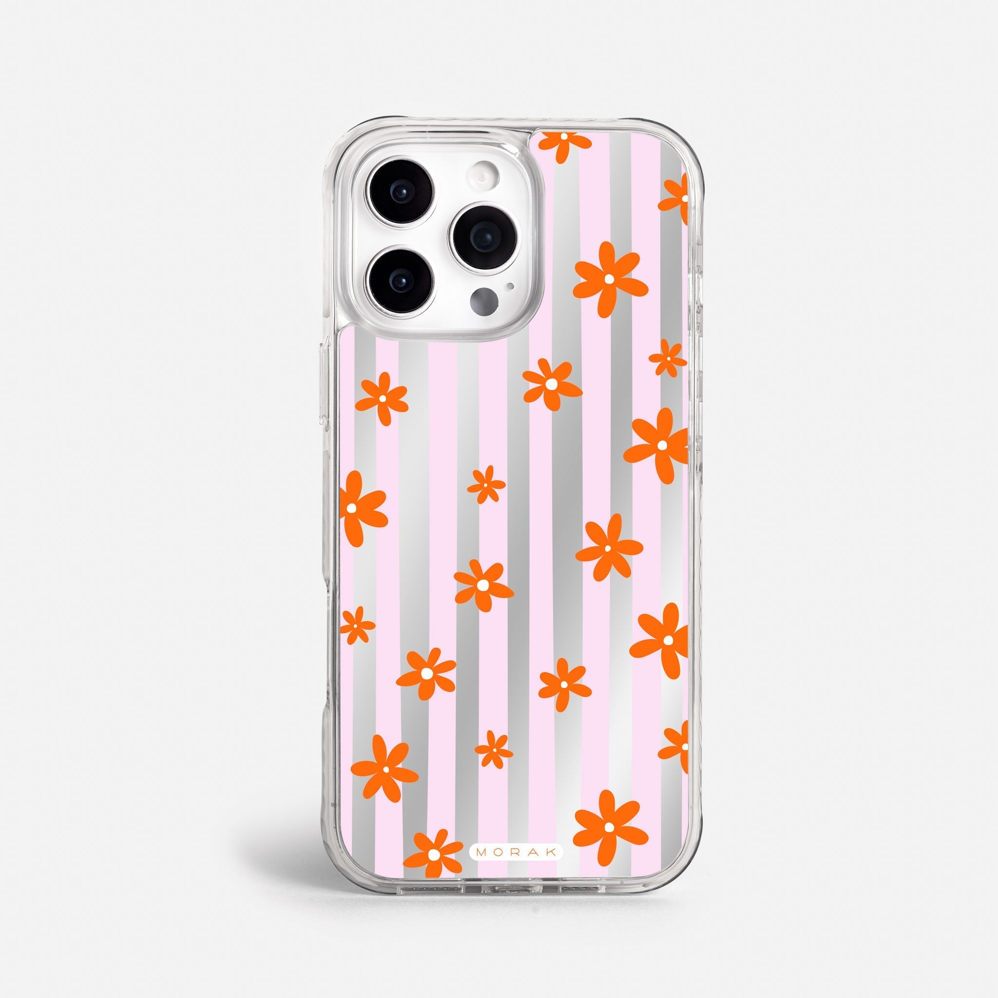 Case Florecitas - Espejo Premium – Protección antigolpe | Diseño colombiano | Morak