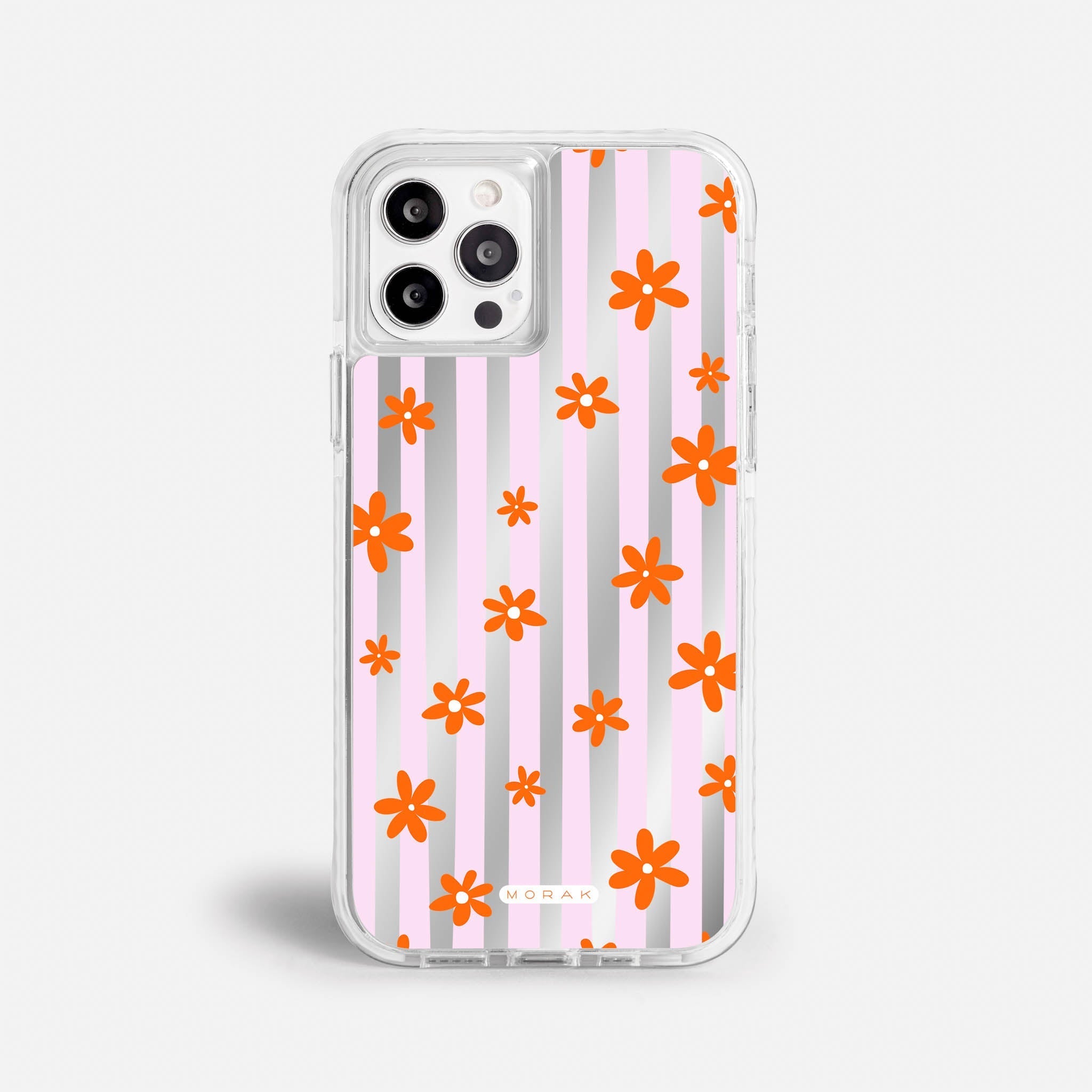 Case Florecitas - Espejo Premium – Protección antigolpe | Diseño colombiano | Morak