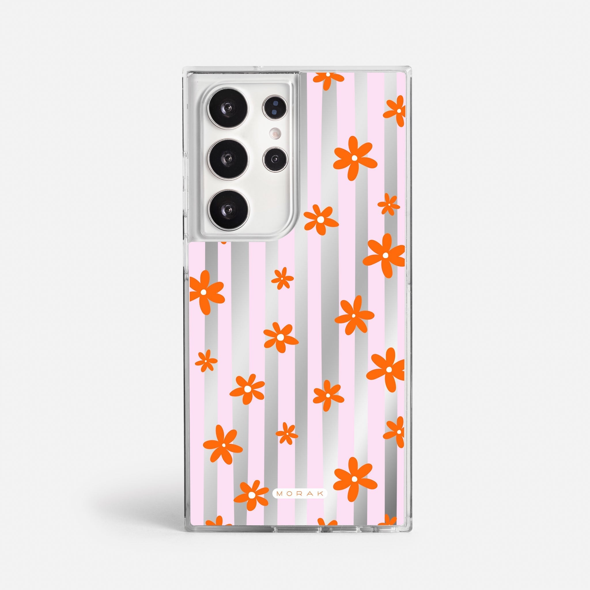 Case Florecitas - Espejo Premium – Protección antigolpe | Diseño colombiano | Morak