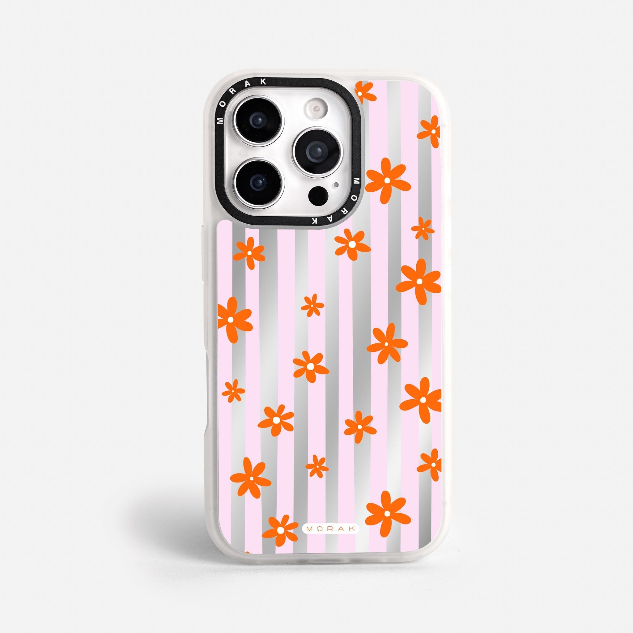 Case Florecitas - Espejo Premium – Protección antigolpe | Diseño colombiano | Morak