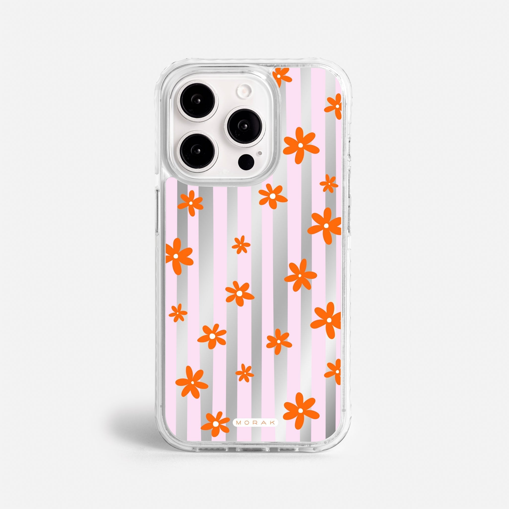 Case Florecitas - Espejo Premium – Protección antigolpe | Diseño colombiano | Morak