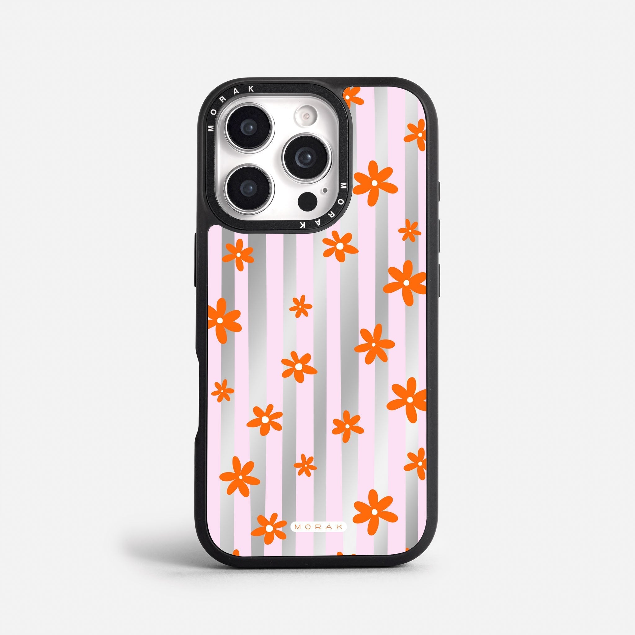 Case Florecitas - Espejo Premium – Protección antigolpe | Diseño colombiano | Morak