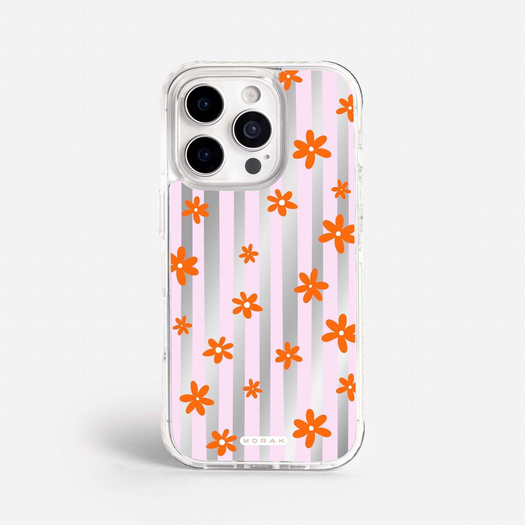 Case Florecitas - Espejo Premium – Protección antigolpe | Diseño colombiano | Morak