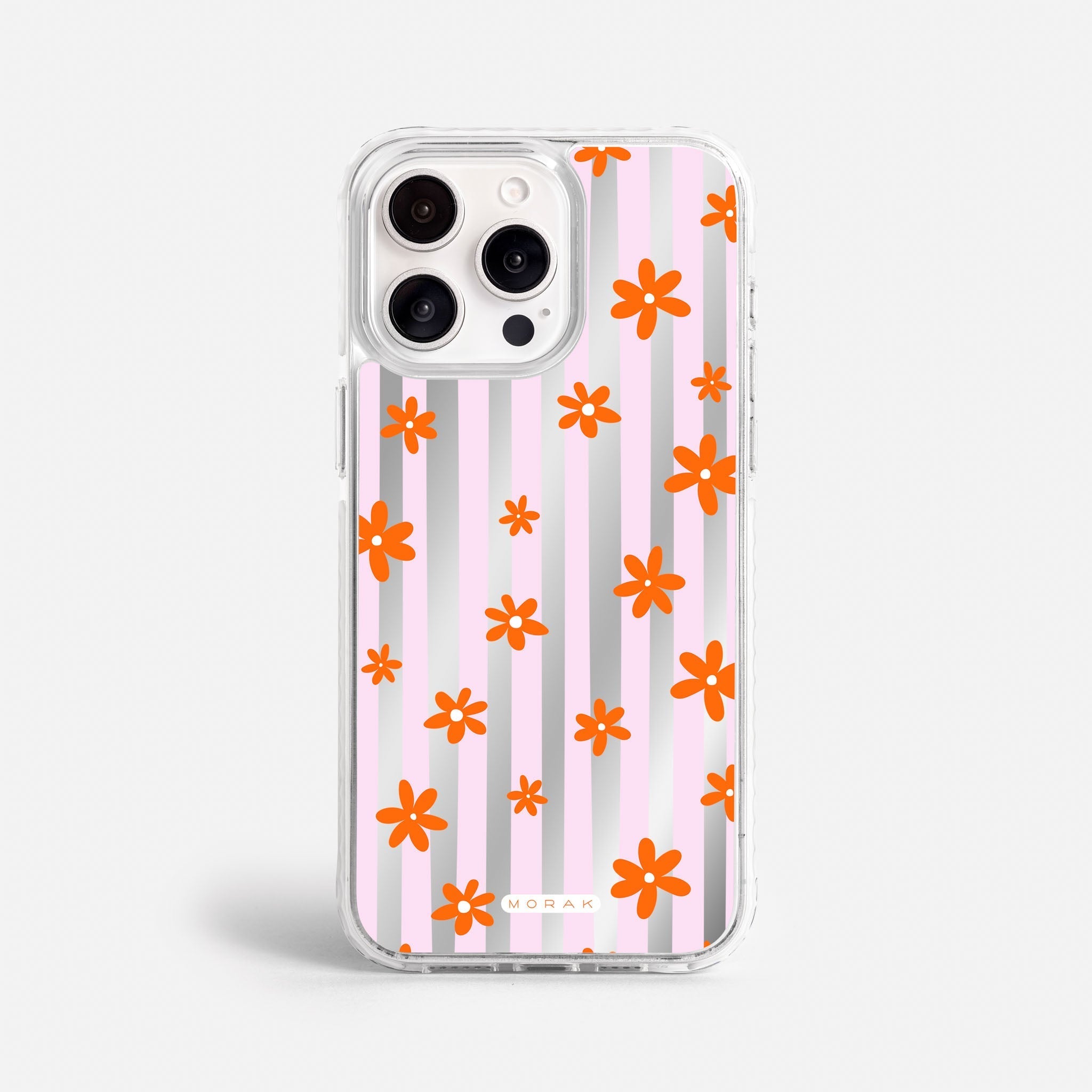 Case Florecitas - Espejo Premium – Protección antigolpe | Diseño colombiano | Morak
