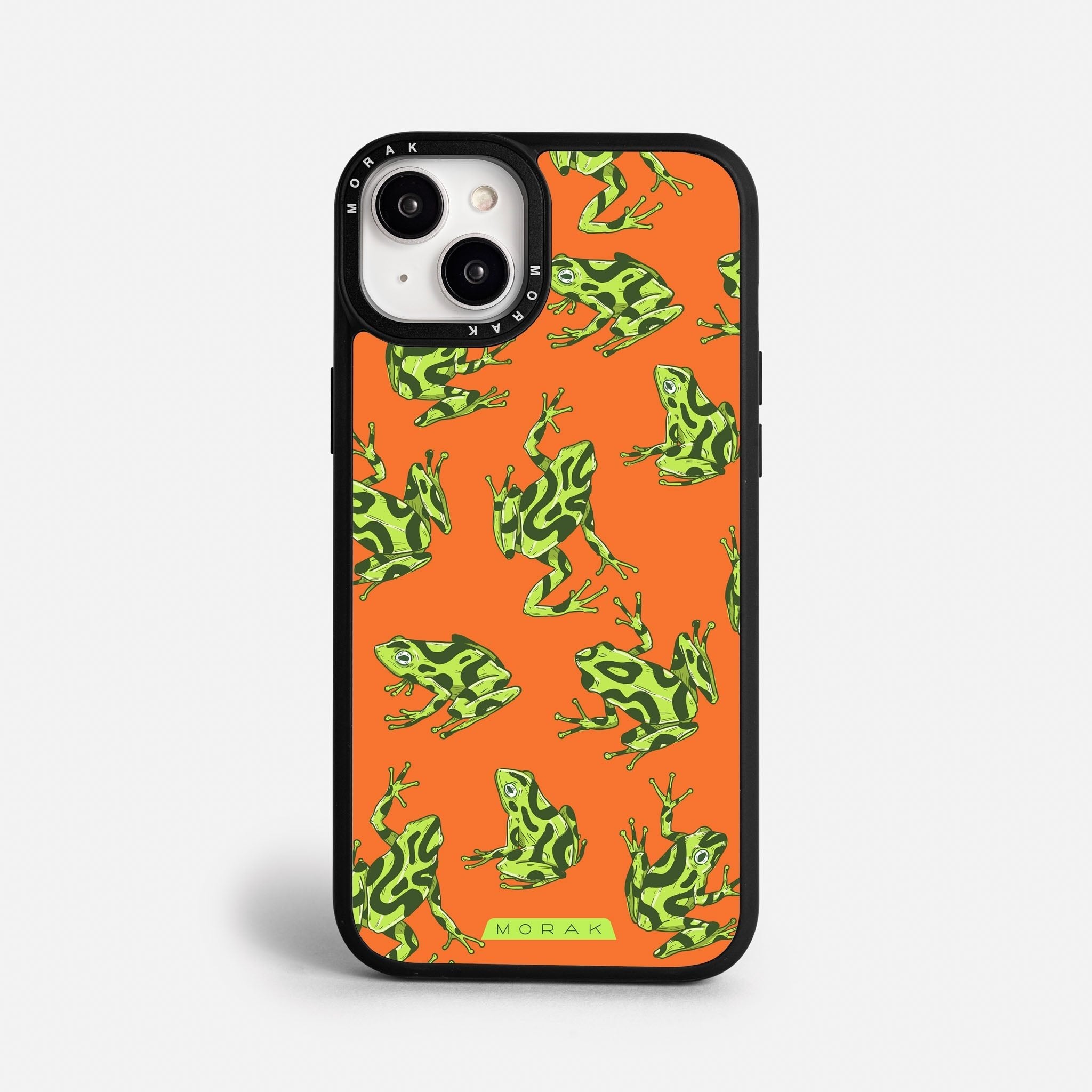 Case Frog Party - Blanco Premium – Protección antigolpe | Diseño colombiano | Morak