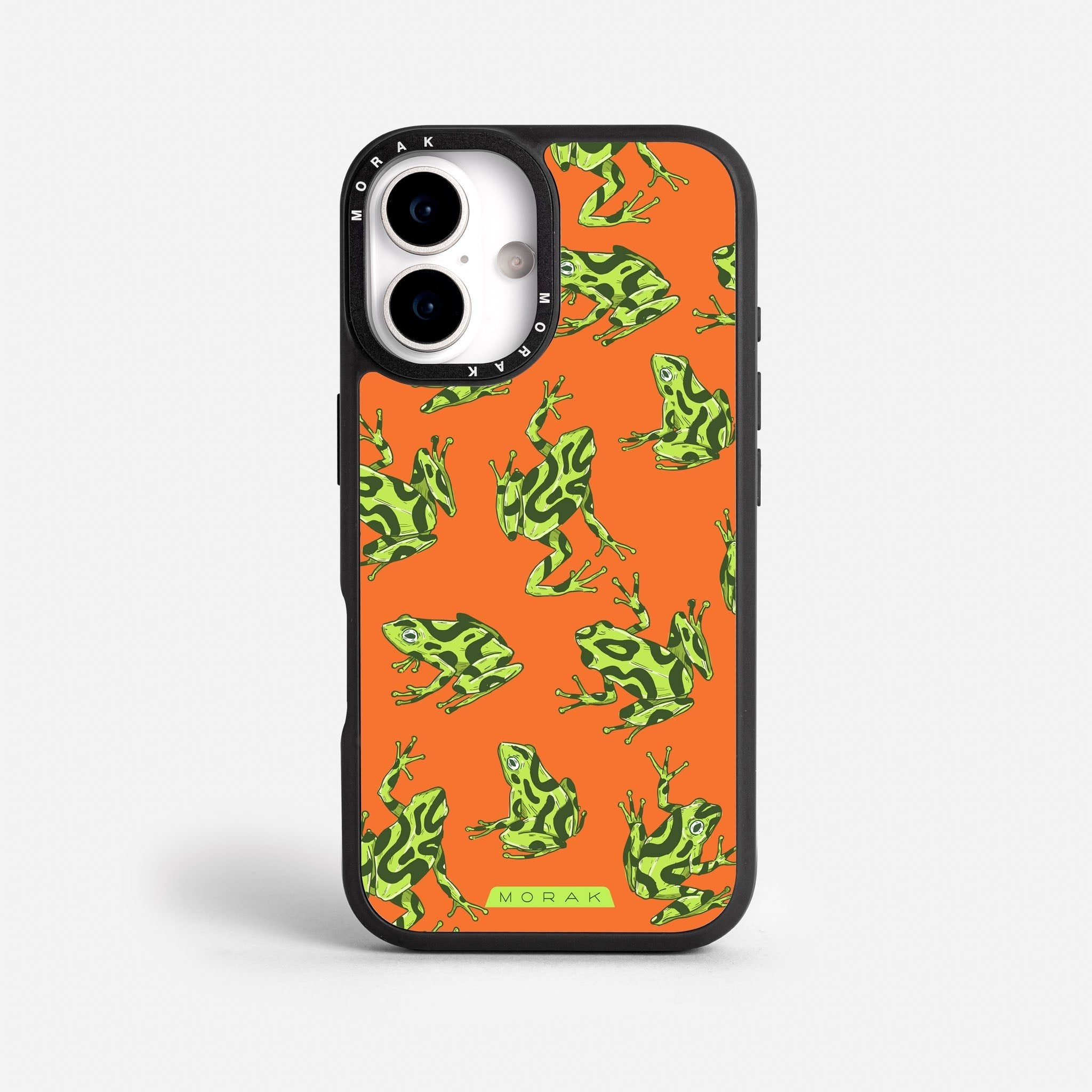Case Frog Party - Blanco Premium – Protección antigolpe | Diseño colombiano | Morak