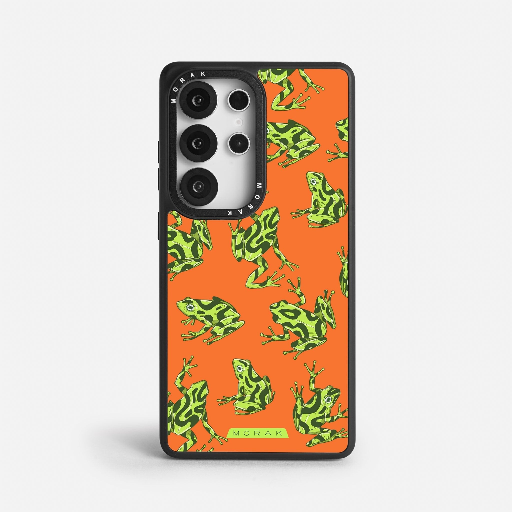 Case Frog Party - Blanco Premium – Protección antigolpe | Diseño colombiano | Morak