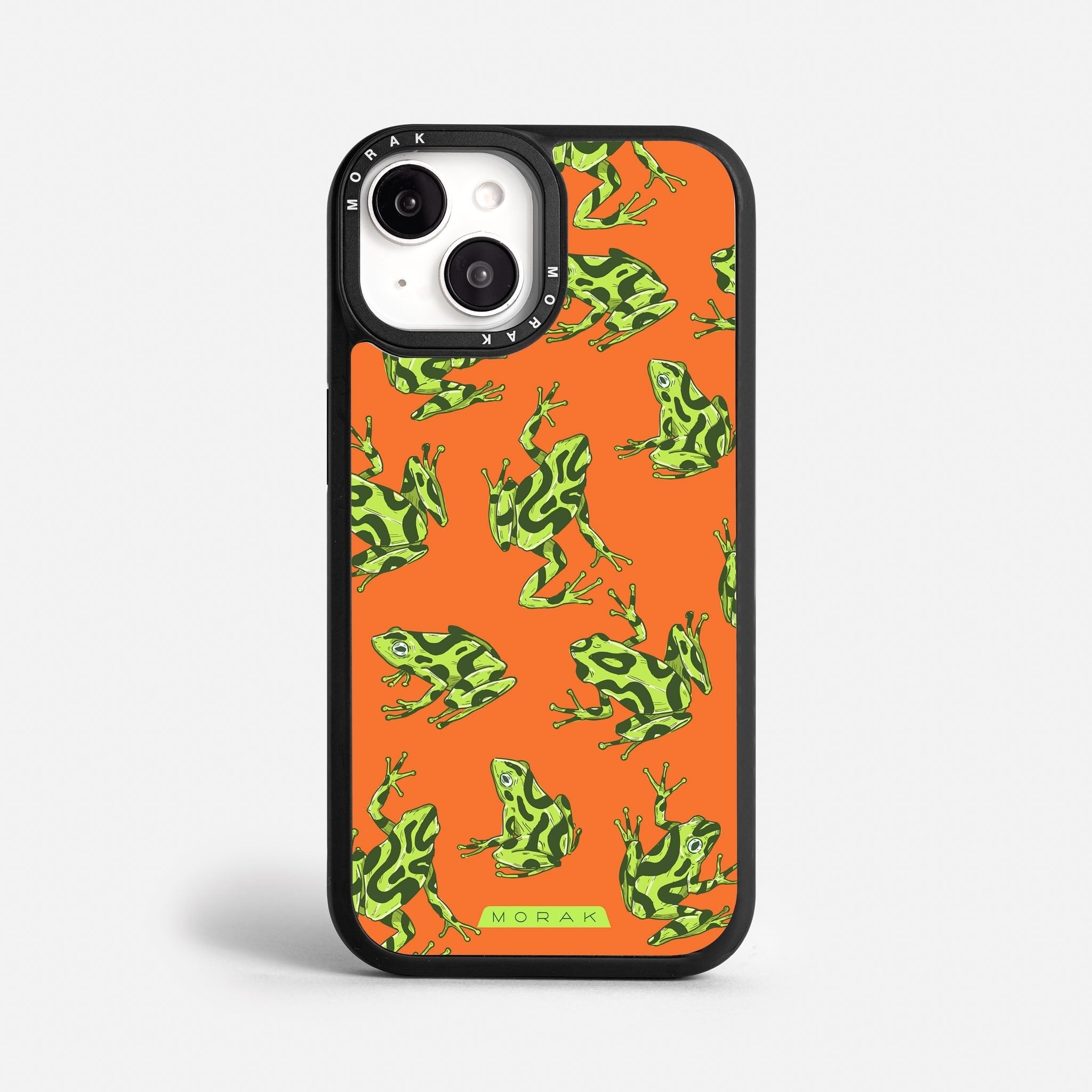 Case Frog Party - Blanco Premium – Protección antigolpe | Diseño colombiano | Morak