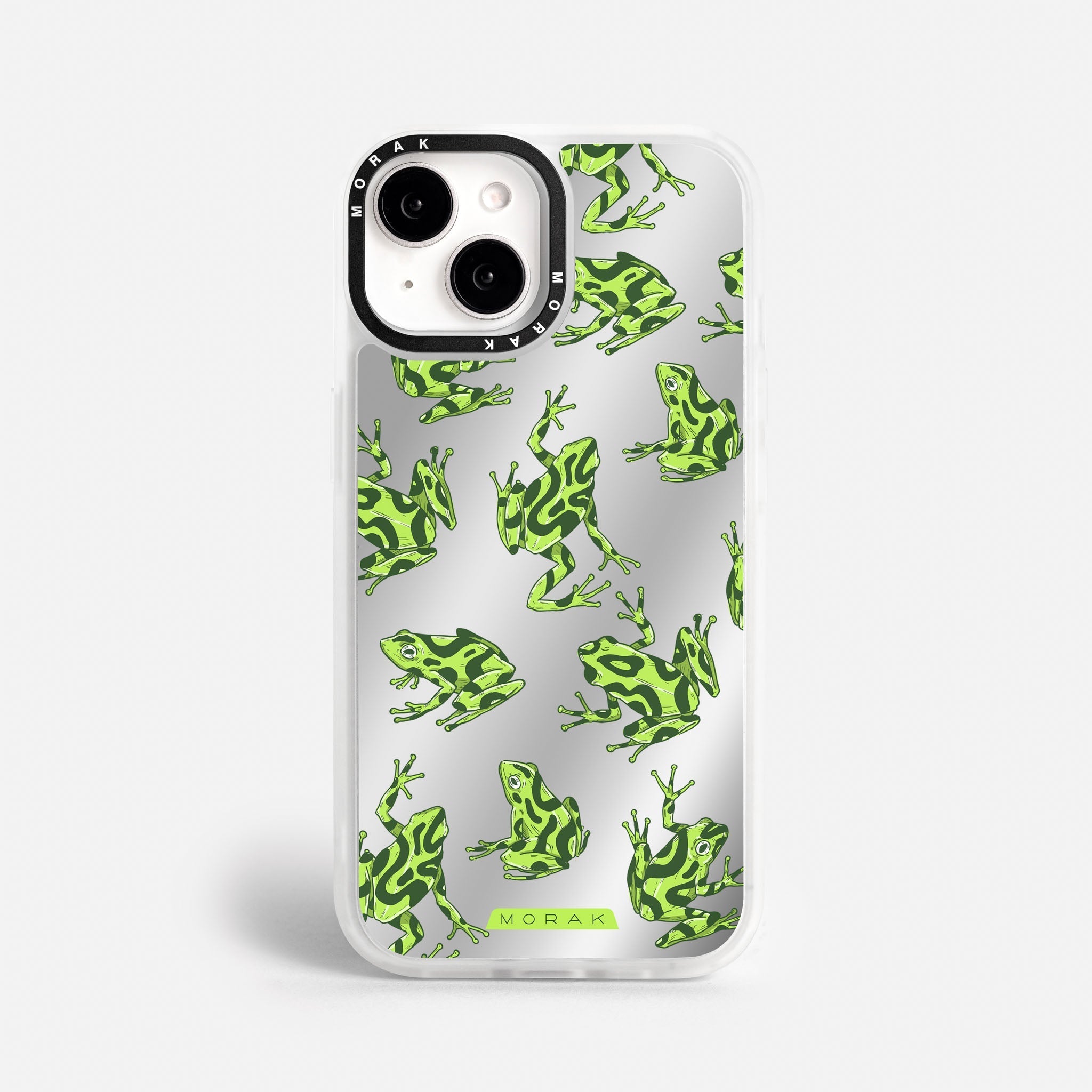 Case Frog Party - Espejo Premium – Protección antigolpe | Diseño colombiano | Morak