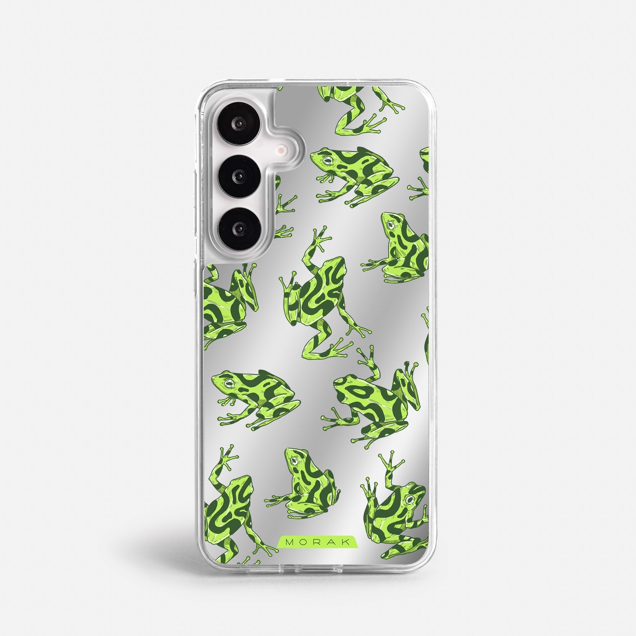 Case Frog Party - Espejo Premium – Protección antigolpe | Diseño colombiano | Morak