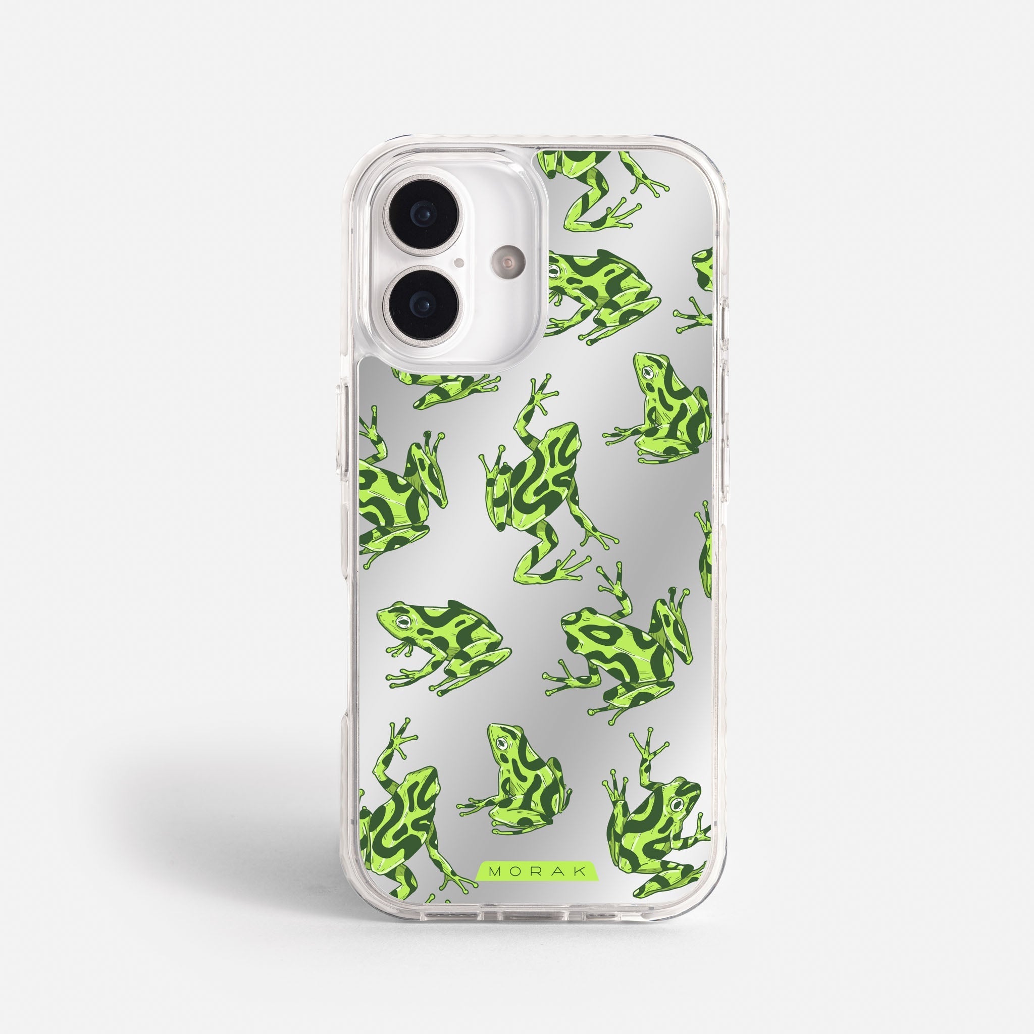Case Frog Party - Espejo Premium – Protección antigolpe | Diseño colombiano | Morak
