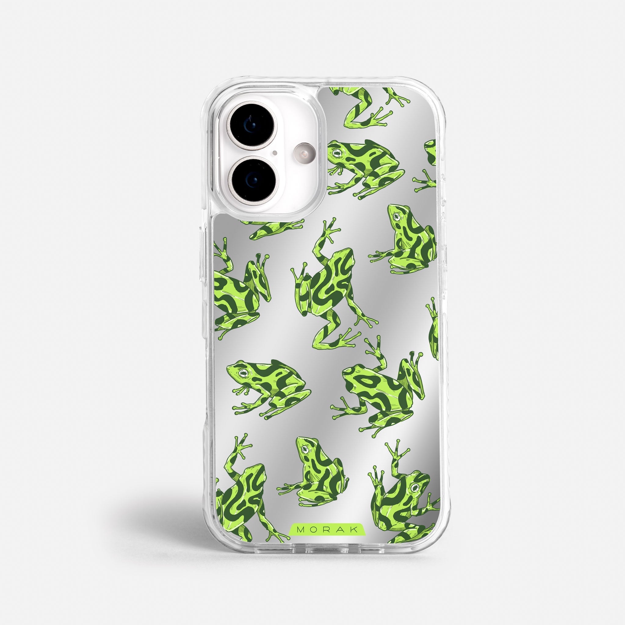 Case Frog Party - Espejo Premium – Protección antigolpe | Diseño colombiano | Morak
