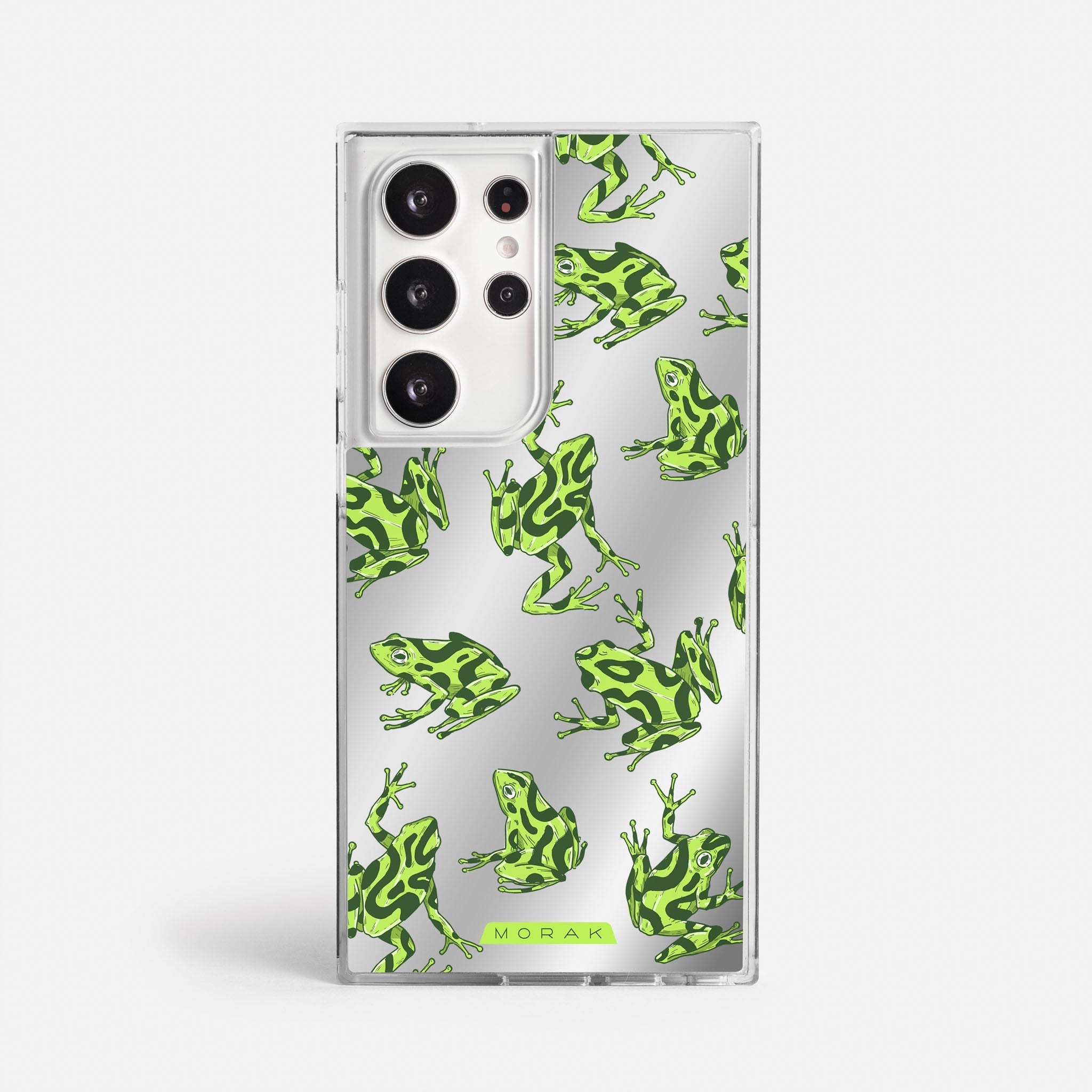 Case Frog Party - Espejo Premium – Protección antigolpe | Diseño colombiano | Morak