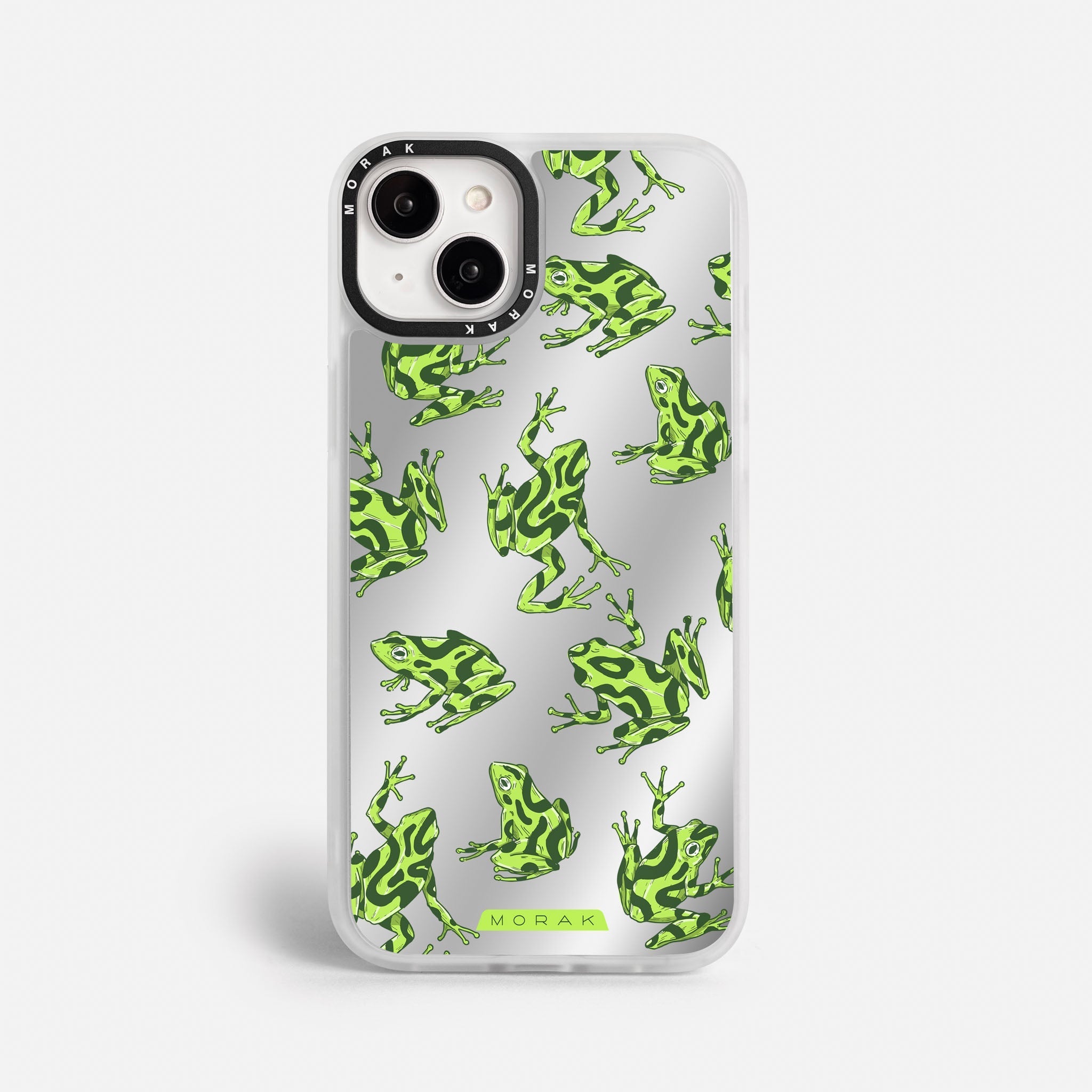 Case Frog Party - Espejo Premium – Protección antigolpe | Diseño colombiano | Morak