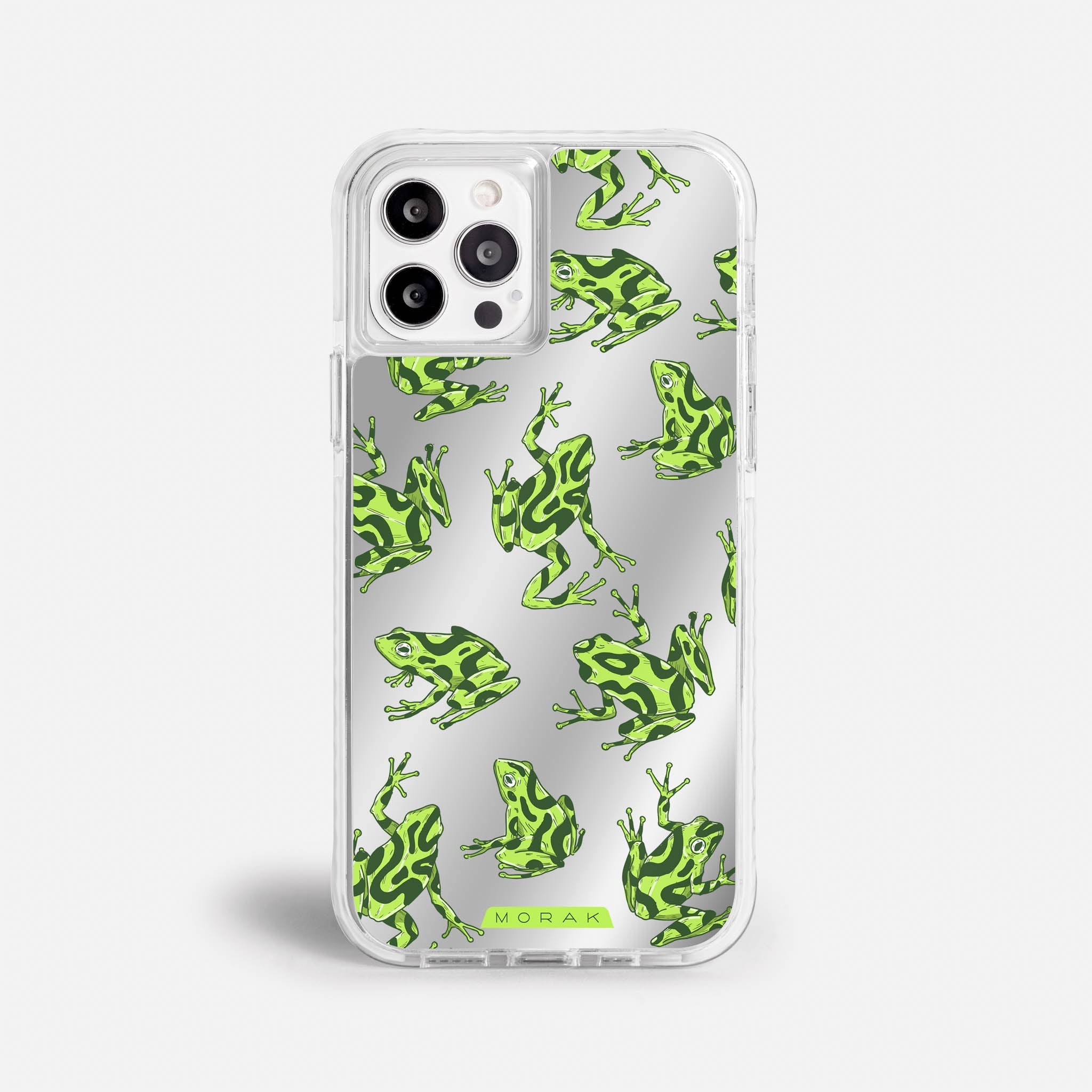 Case Frog Party - Espejo Premium – Protección antigolpe | Diseño colombiano | Morak