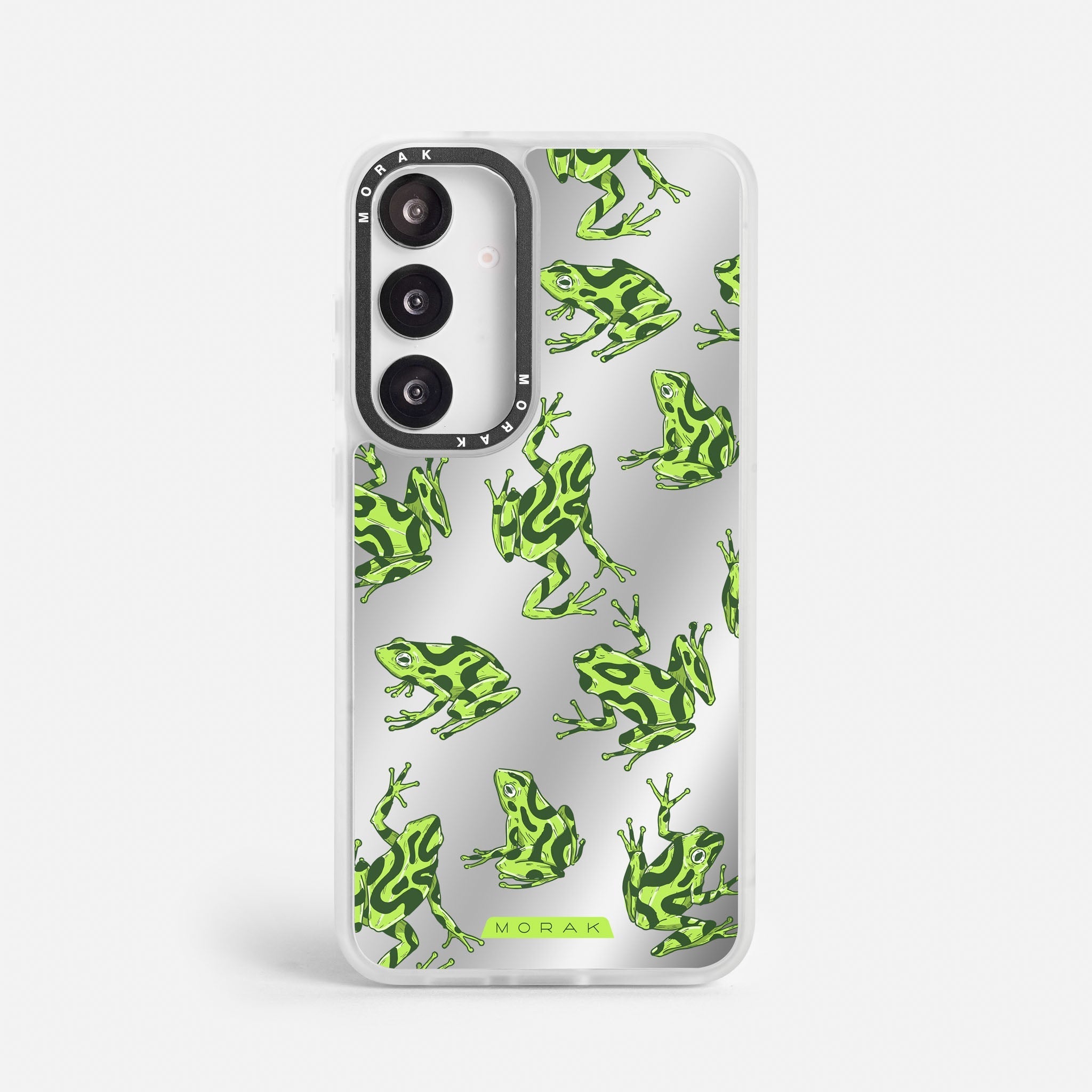 Case Frog Party - Espejo Premium – Protección antigolpe | Diseño colombiano | Morak