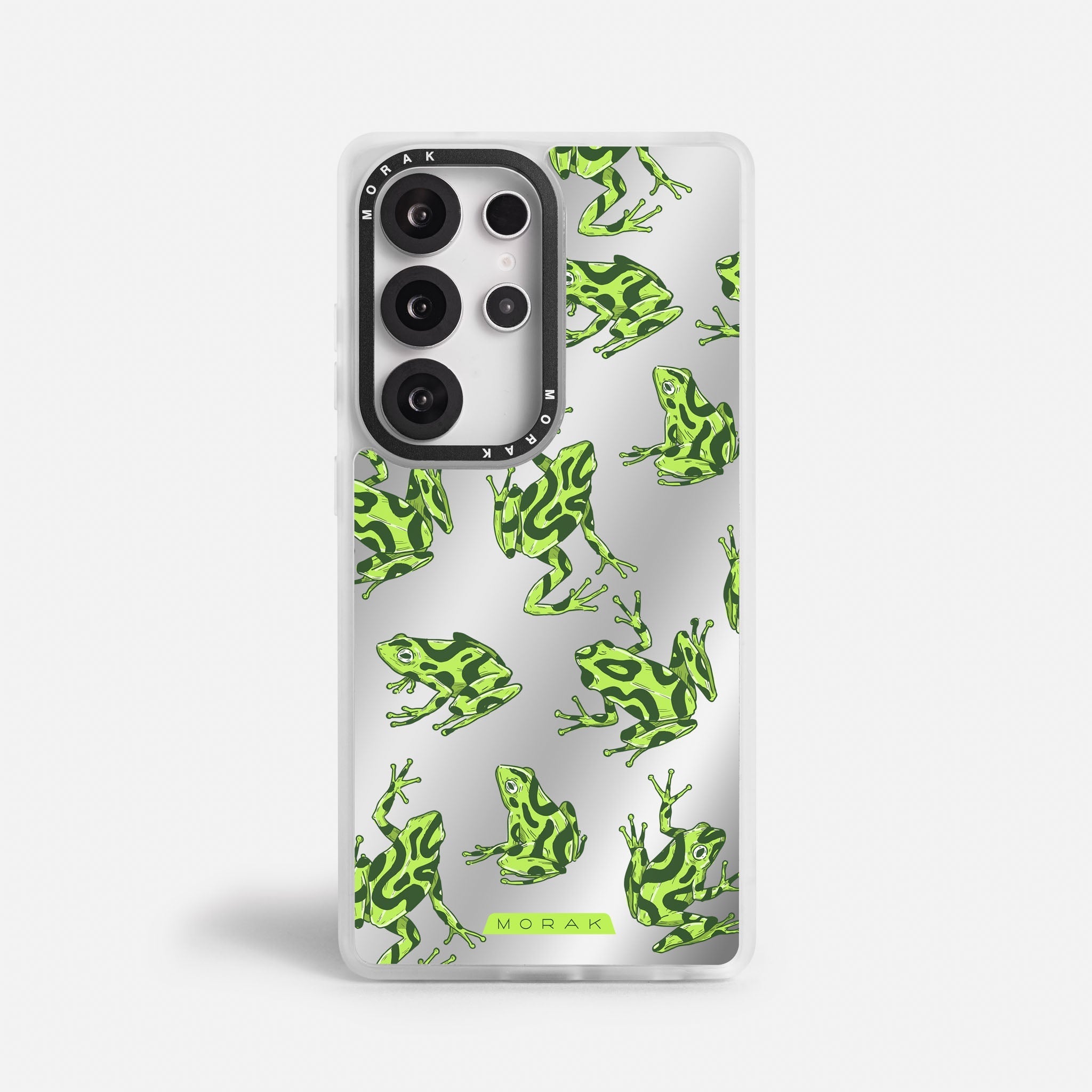 Case Frog Party - Espejo Premium – Protección antigolpe | Diseño colombiano | Morak