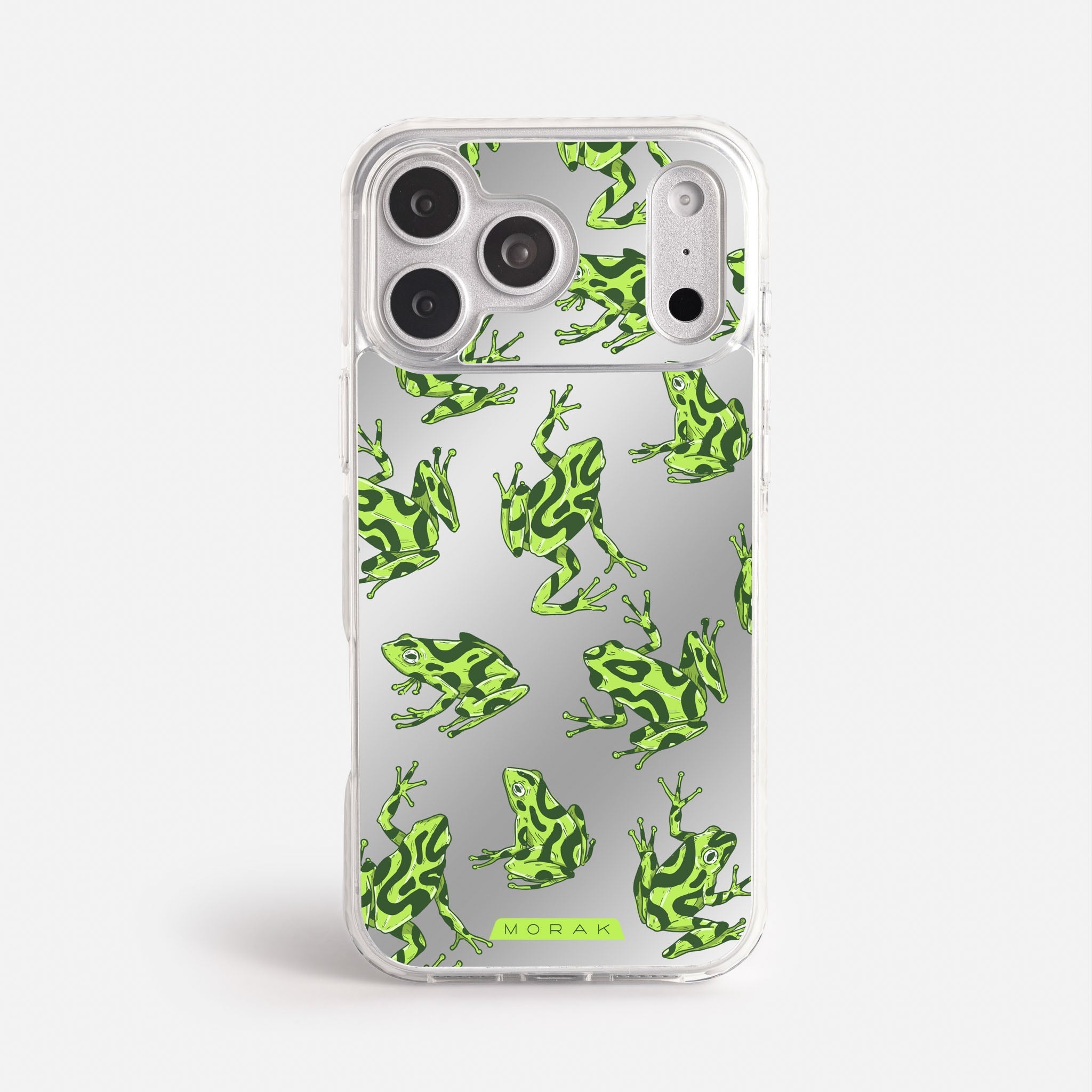 Case Frog Party - Espejo Premium – Protección antigolpe | Diseño colombiano | Morak