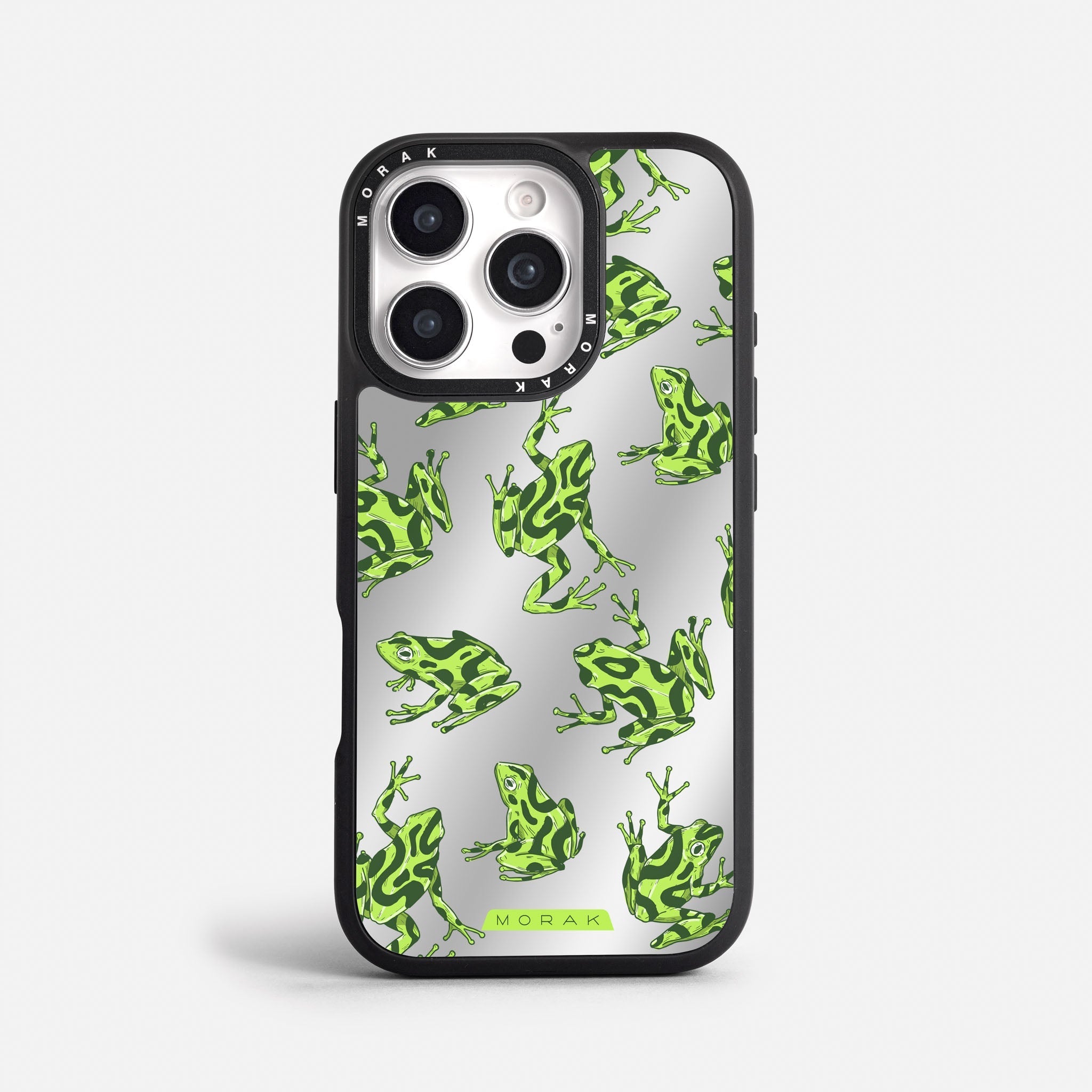 Case Frog Party - Espejo Premium – Protección antigolpe | Diseño colombiano | Morak