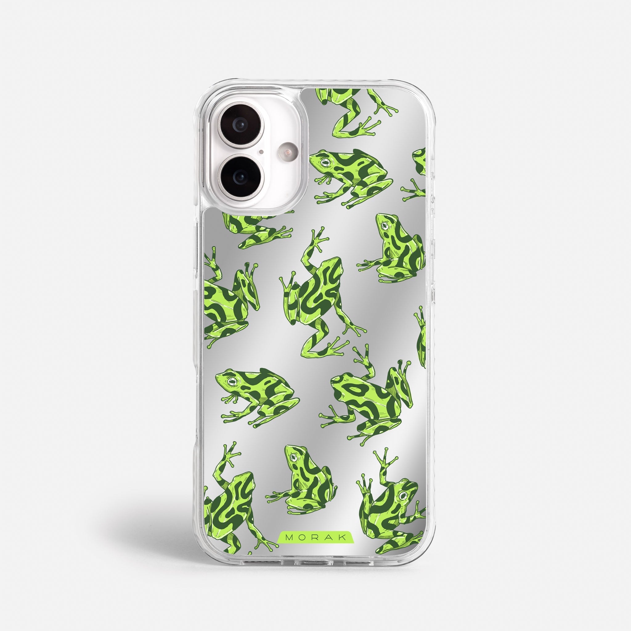 Case Frog Party - Espejo Premium – Protección antigolpe | Diseño colombiano | Morak
