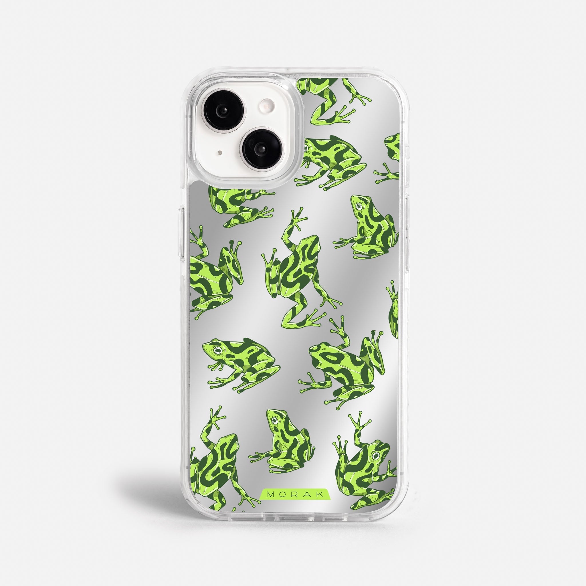 Case Frog Party - Espejo Premium – Protección antigolpe | Diseño colombiano | Morak