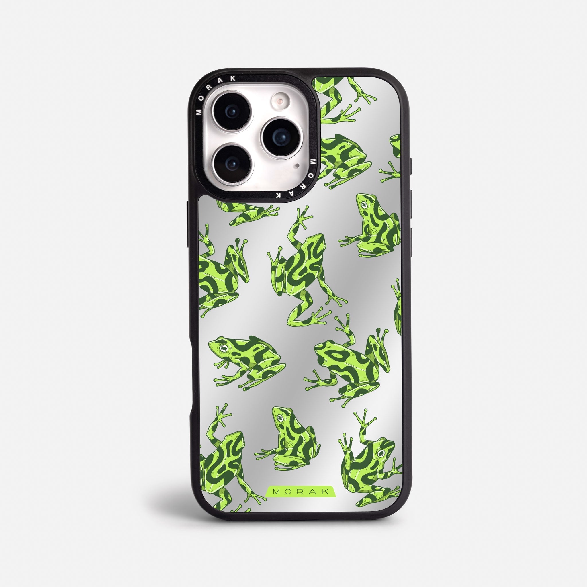 Case Frog Party - Espejo Premium – Protección antigolpe | Diseño colombiano | Morak
