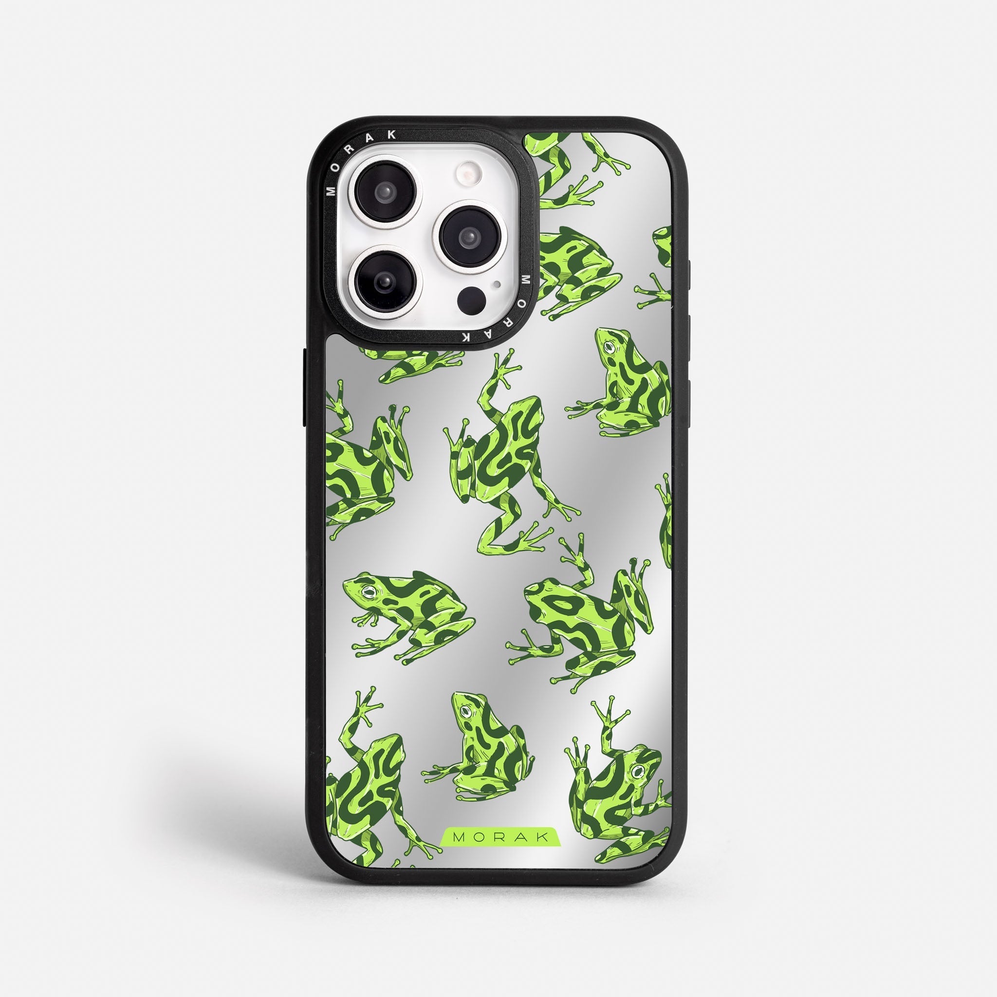 Case Frog Party - Espejo Premium – Protección antigolpe | Diseño colombiano | Morak