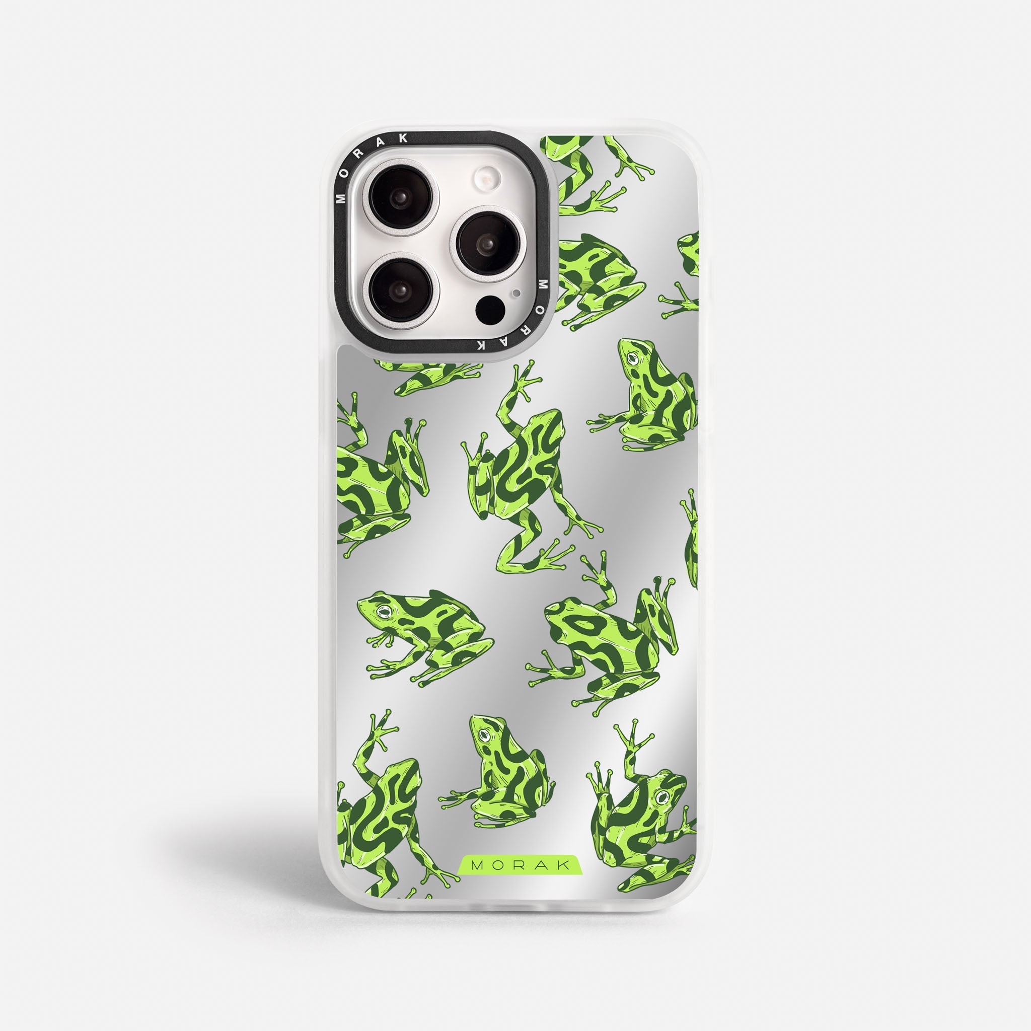 Case Frog Party - Espejo Premium – Protección antigolpe | Diseño colombiano | Morak