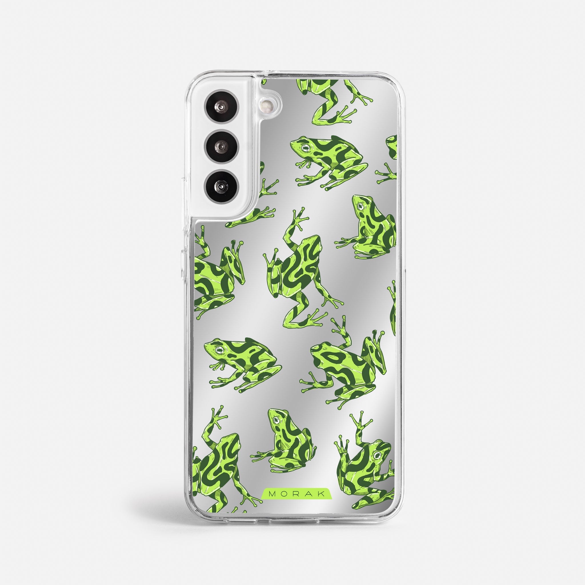 Case Frog Party - Espejo Premium – Protección antigolpe | Diseño colombiano | Morak