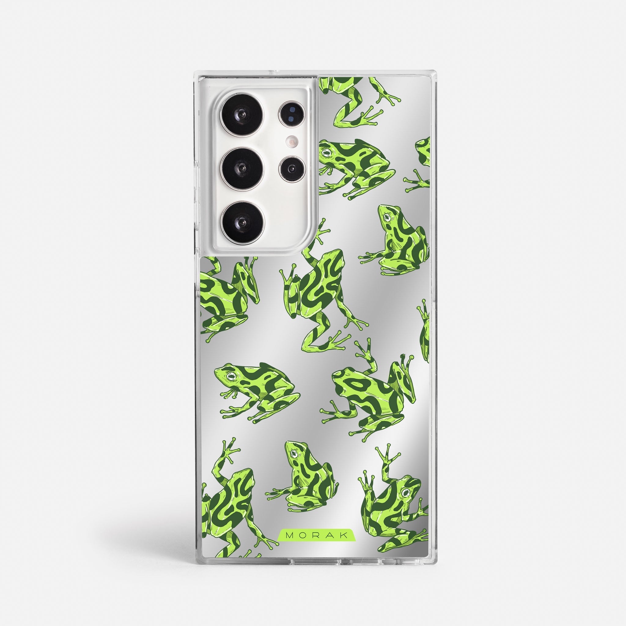 Case Frog Party - Espejo Premium – Protección antigolpe | Diseño colombiano | Morak