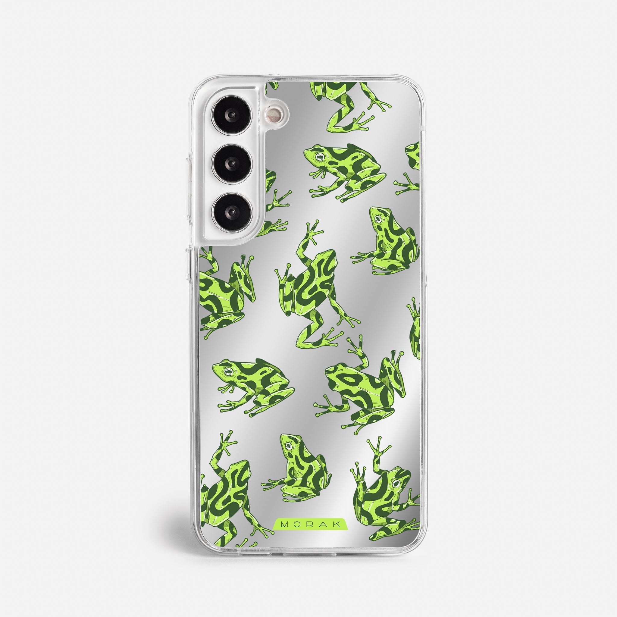 Case Frog Party - Espejo Premium – Protección antigolpe | Diseño colombiano | Morak