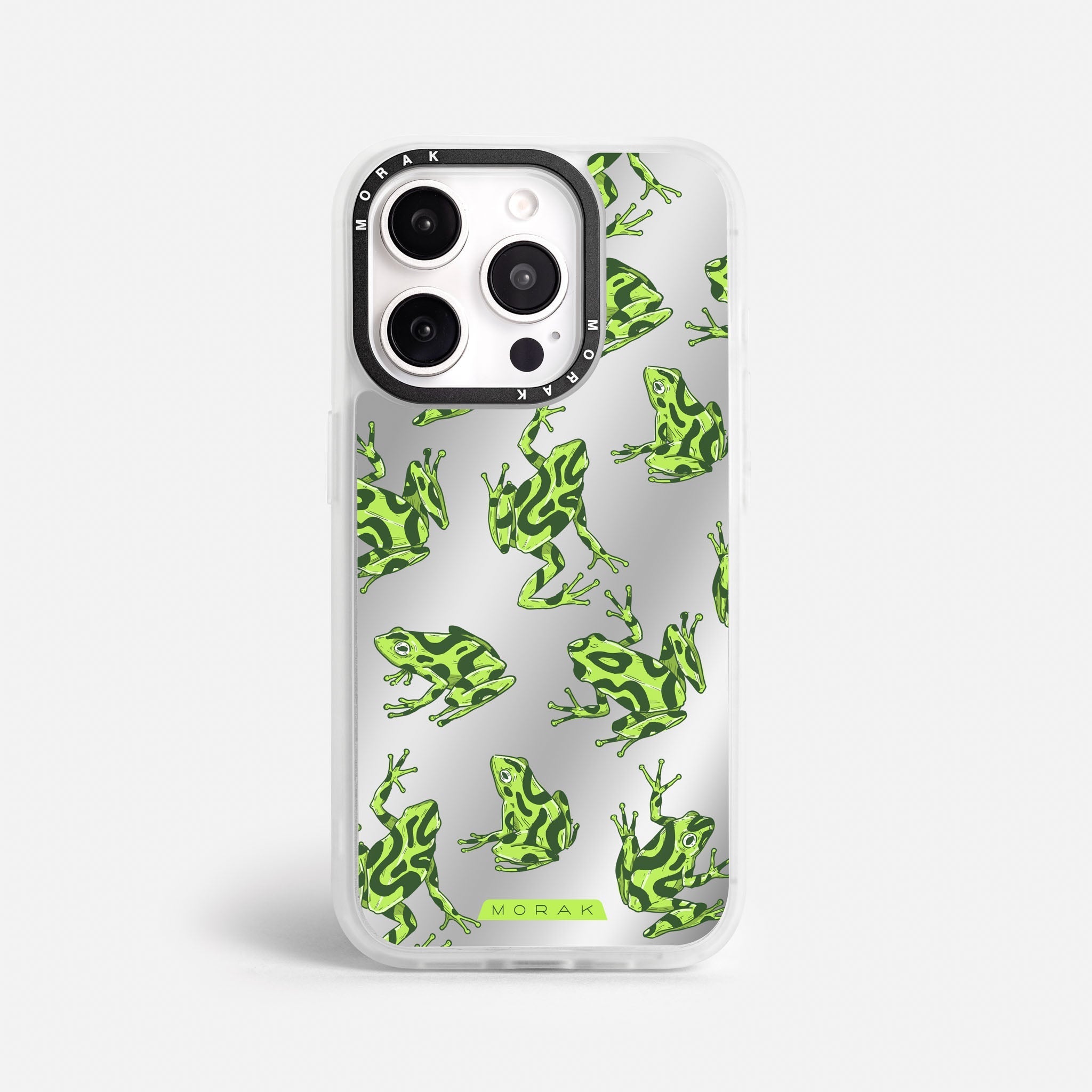 Case Frog Party - Espejo Premium – Protección antigolpe | Diseño colombiano | Morak