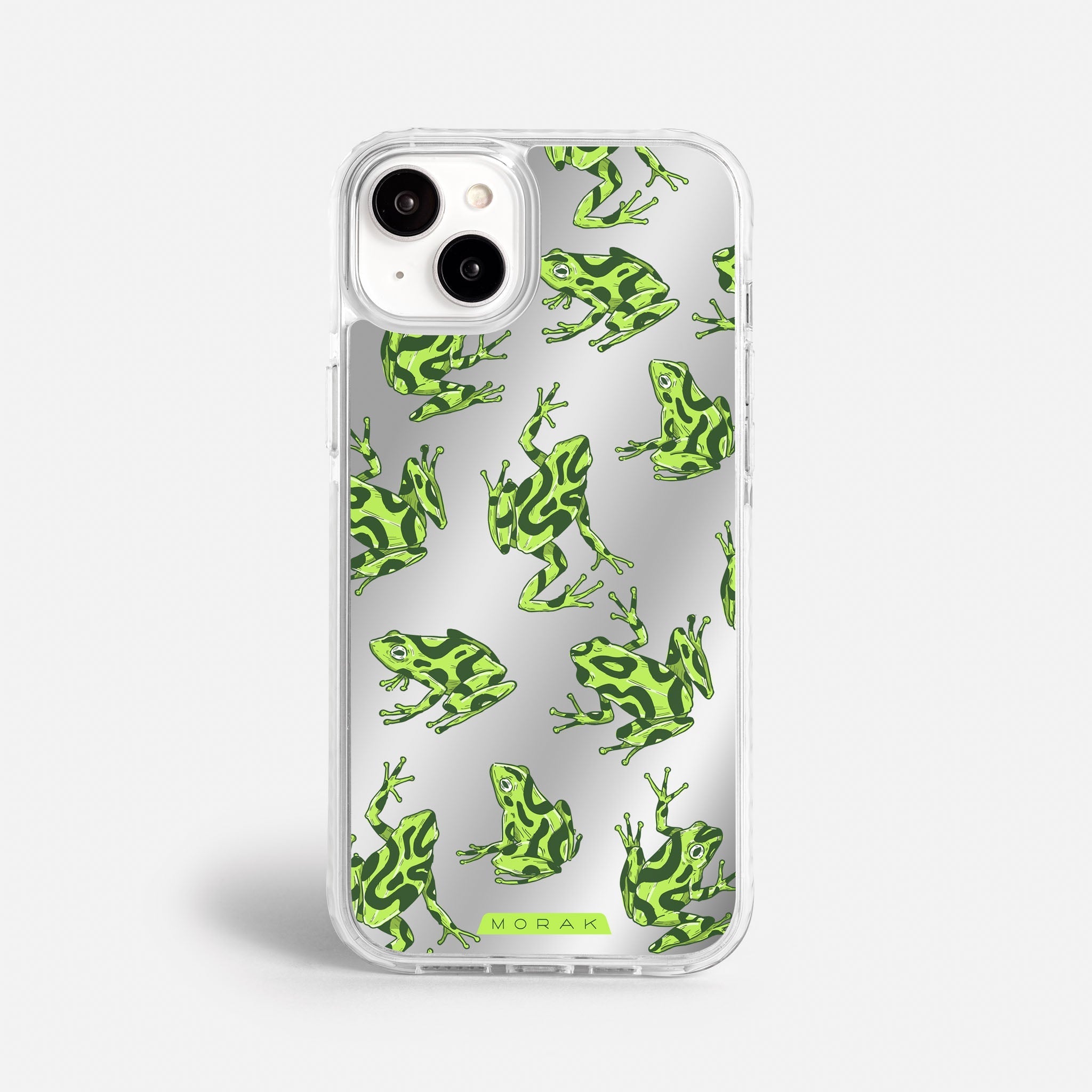 Case Frog Party - Espejo Premium – Protección antigolpe | Diseño colombiano | Morak