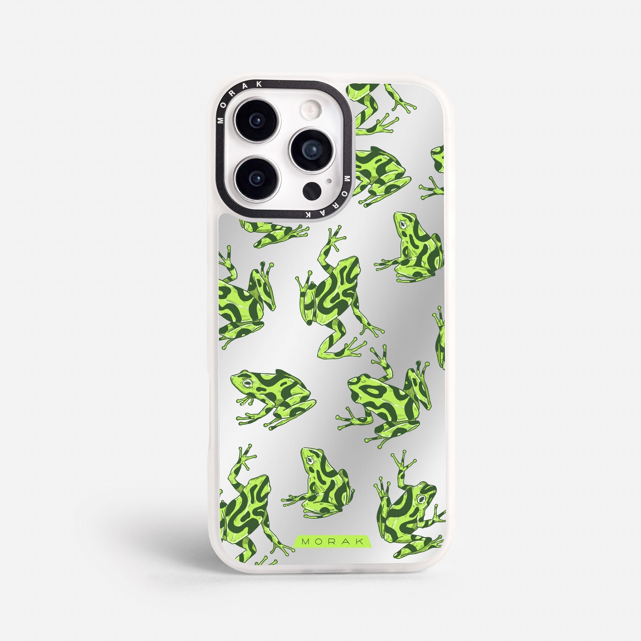 Case Frog Party - Espejo Premium – Protección antigolpe | Diseño colombiano | Morak