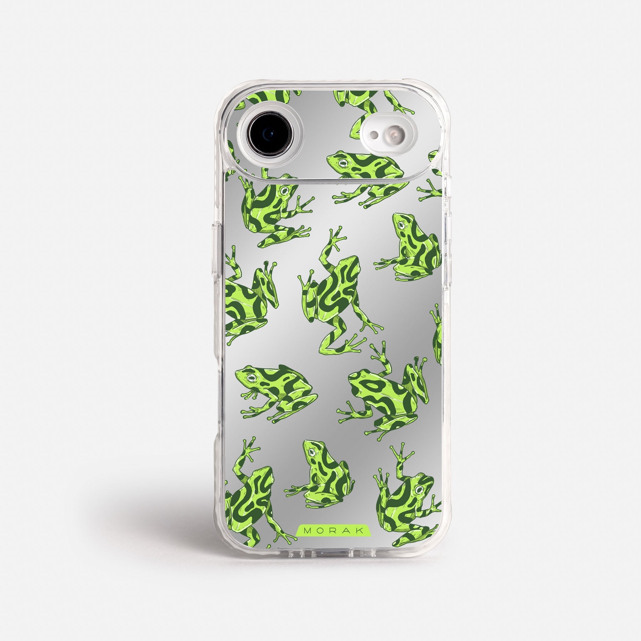 Case Frog Party - Espejo Premium – Protección antigolpe | Diseño colombiano | Morak