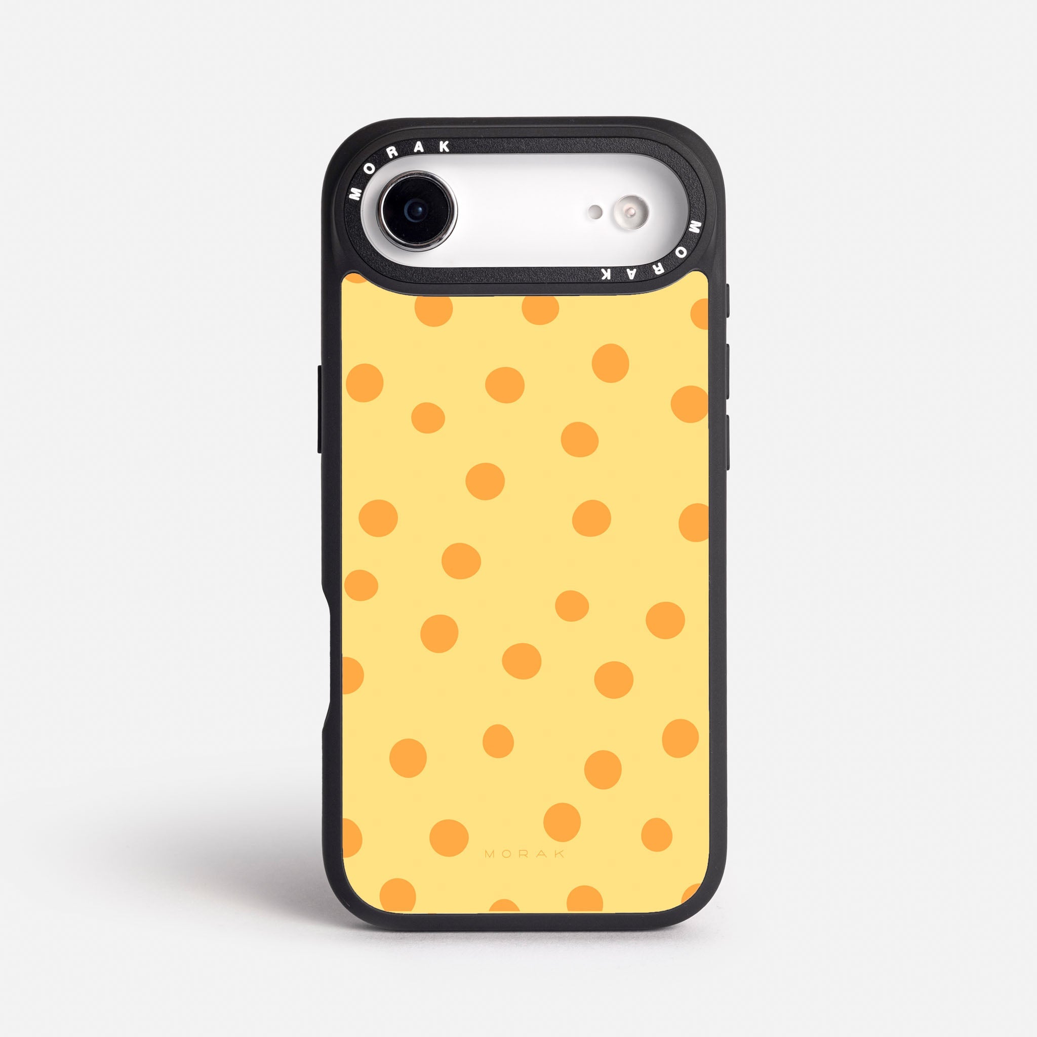 Case Golden Dots - Blanco Premium – Protección antigolpe | Diseño colombiano | Morak