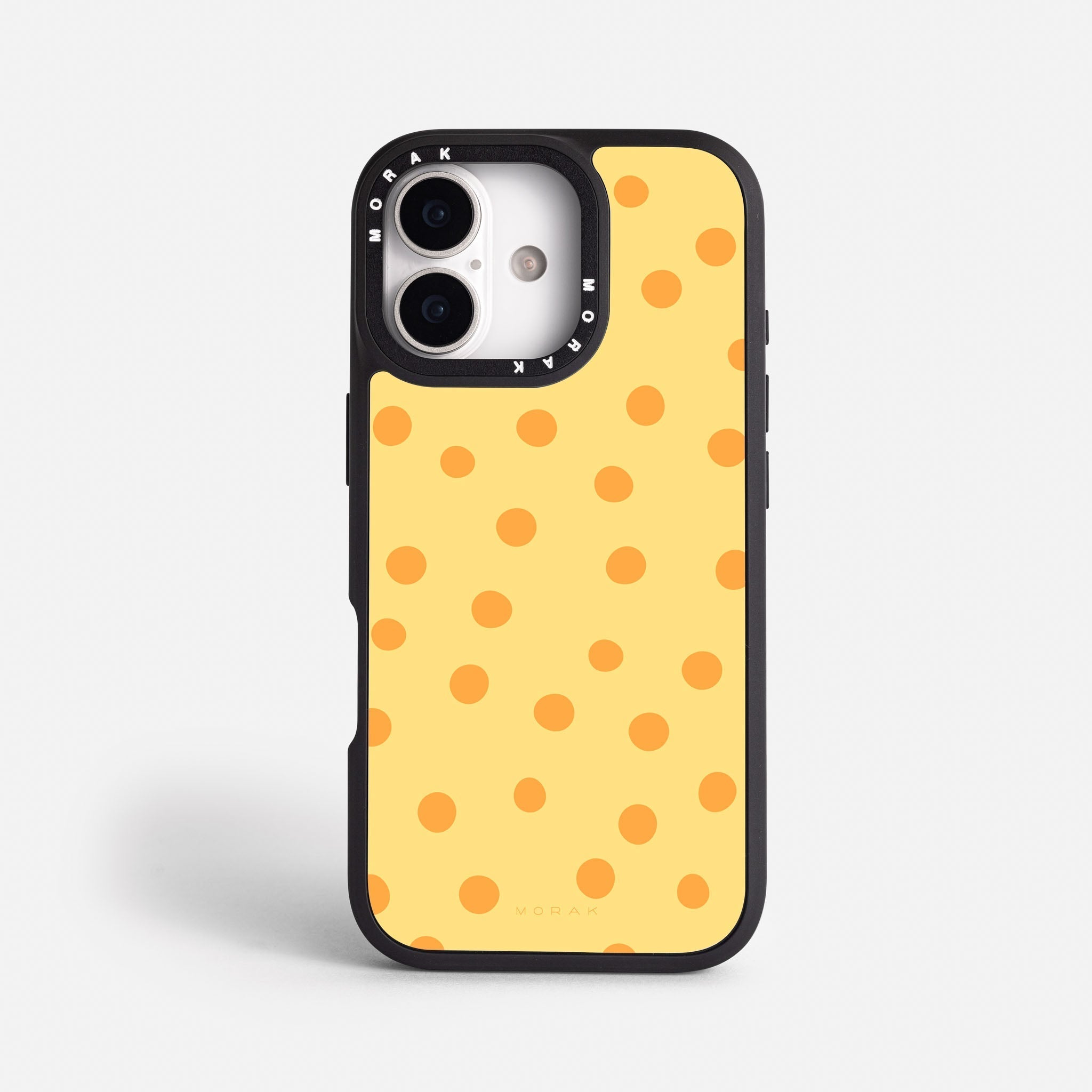 Case Golden Dots - Blanco Premium – Protección antigolpe | Diseño colombiano | Morak