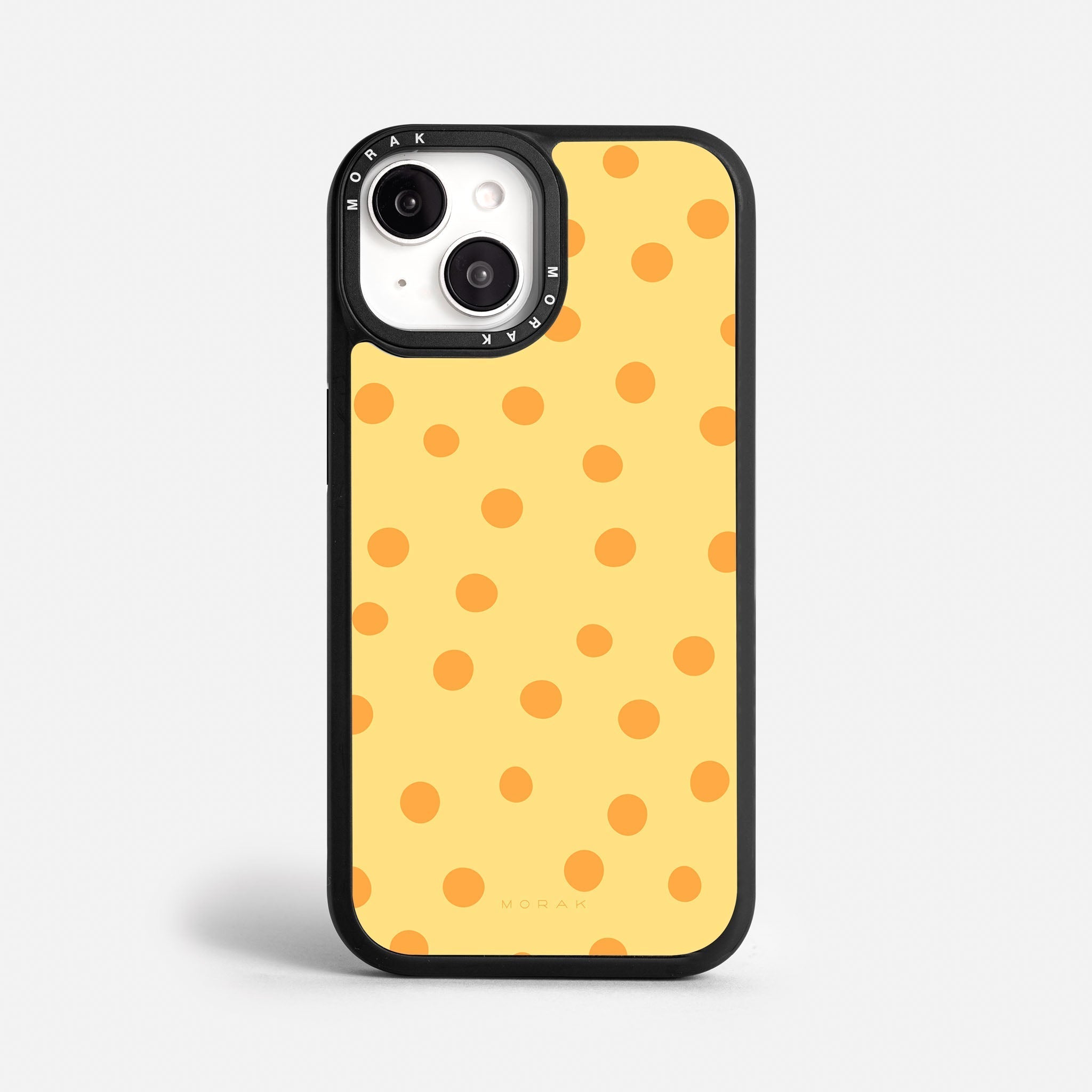 Case Golden Dots - Blanco Premium – Protección antigolpe | Diseño colombiano | Morak