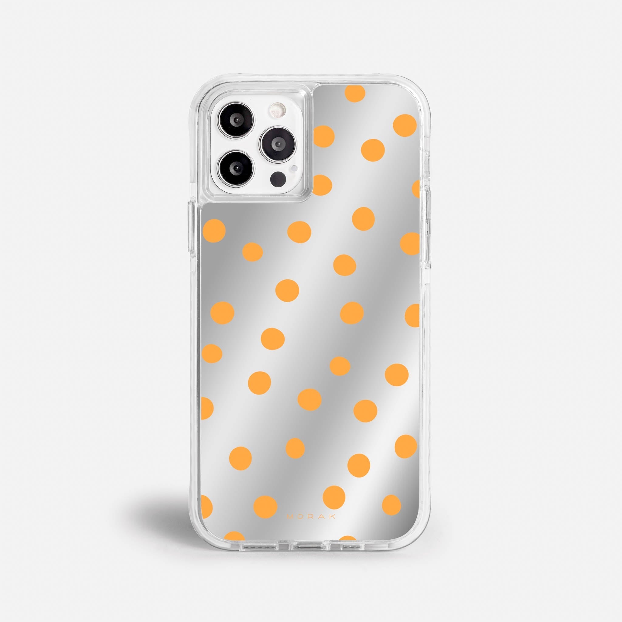 Case Golden Dots - Espejo Premium – Protección antigolpe | Diseño colombiano | Morak