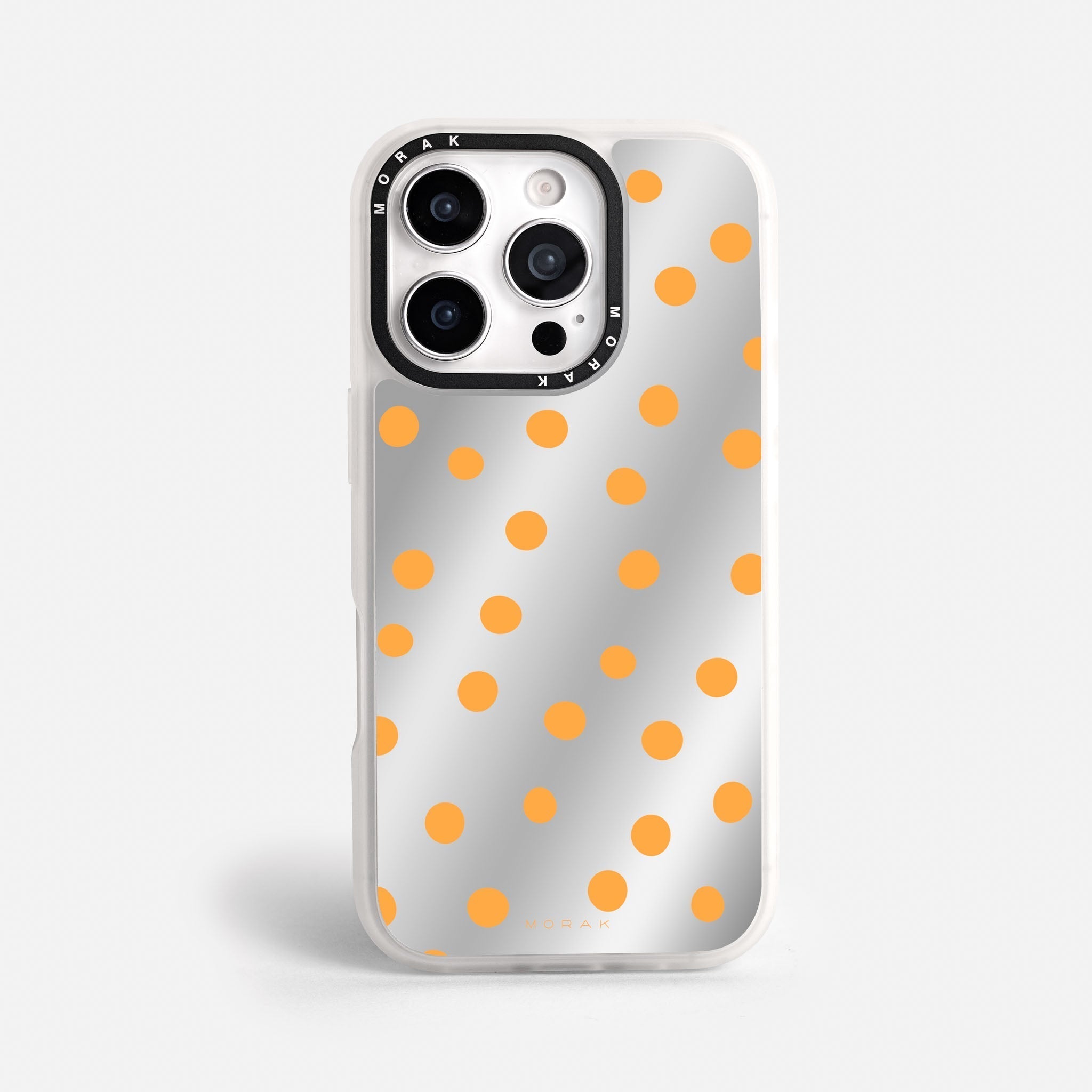 Case Golden Dots - Espejo Premium – Protección antigolpe | Diseño colombiano | Morak