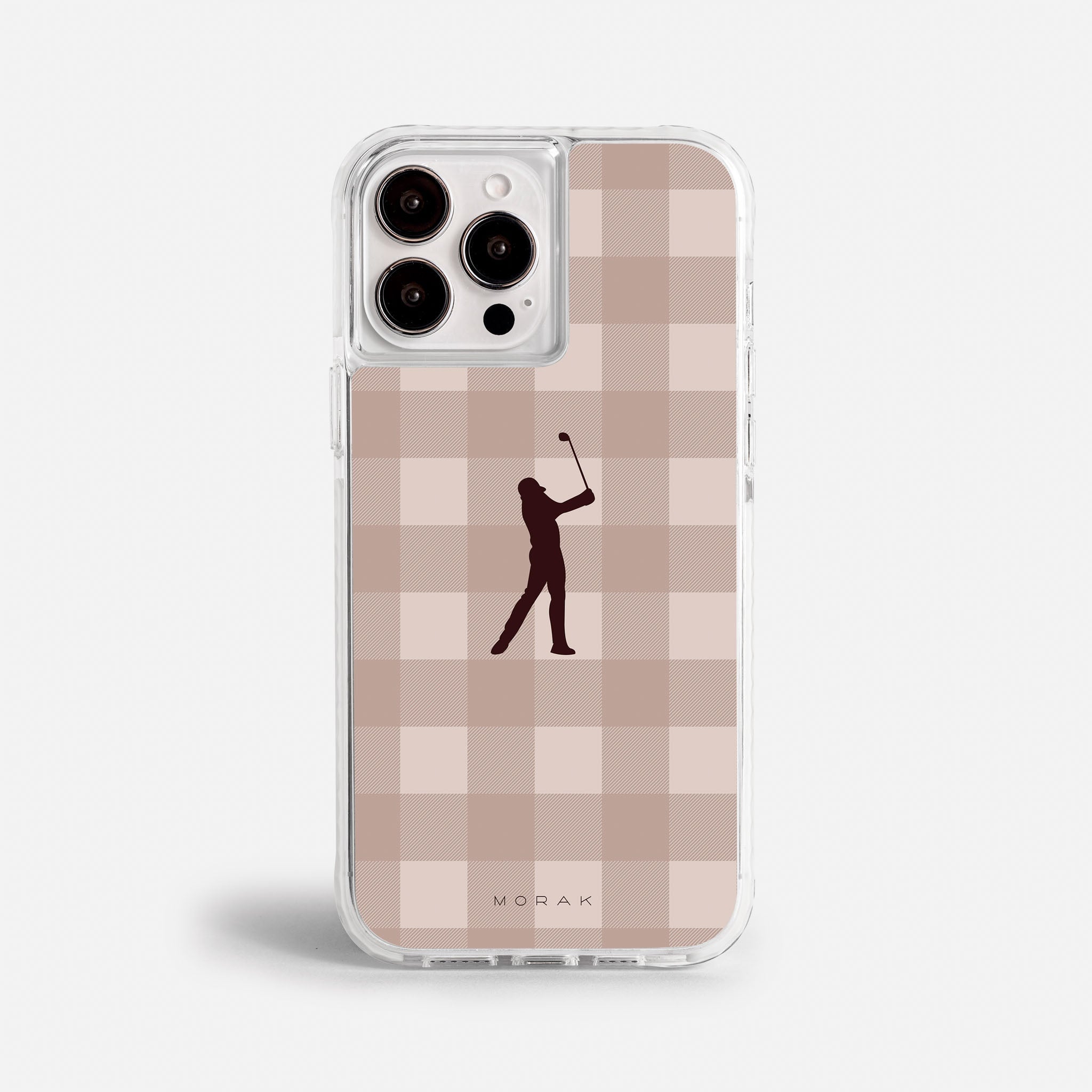 Case Golf Check - Blanco Premium – Protección antigolpe | Diseño colombiano | Morak