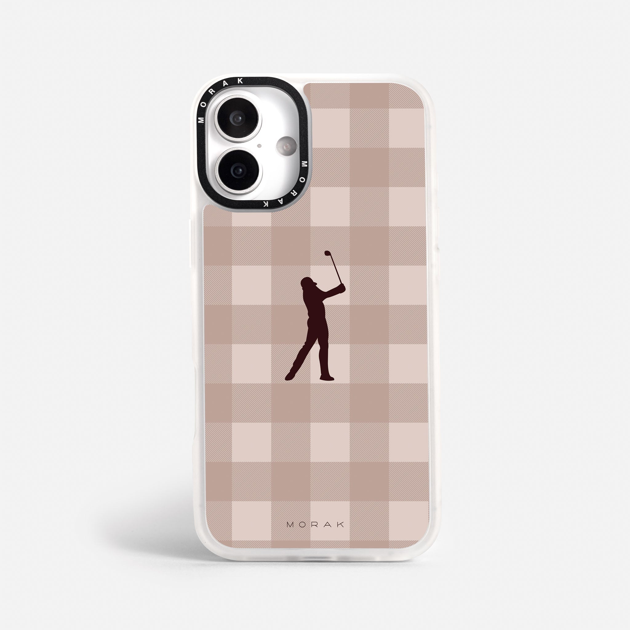 Case Golf Check - Blanco Premium – Protección antigolpe | Diseño colombiano | Morak