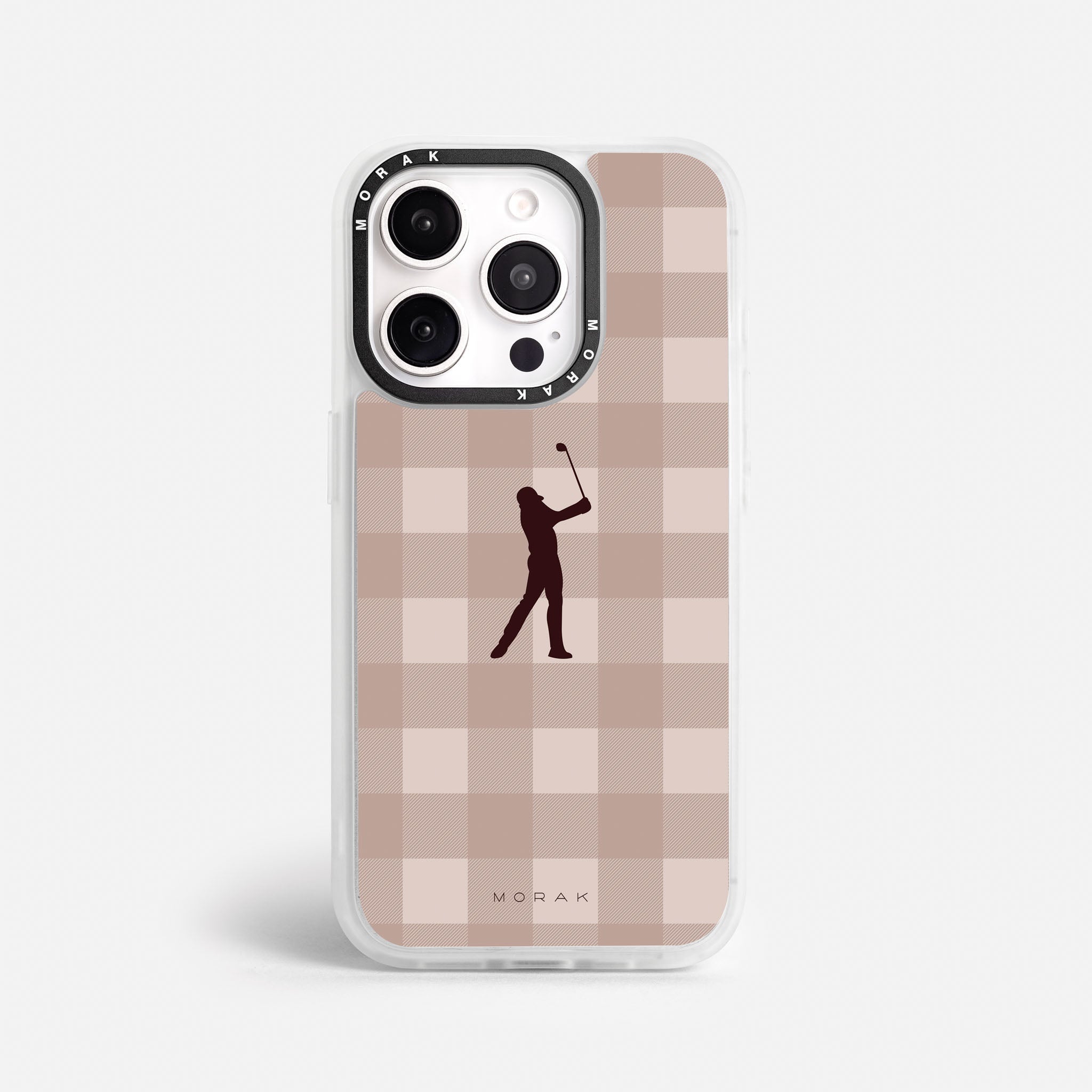 Case Golf Check - Blanco Premium – Protección antigolpe | Diseño colombiano | Morak
