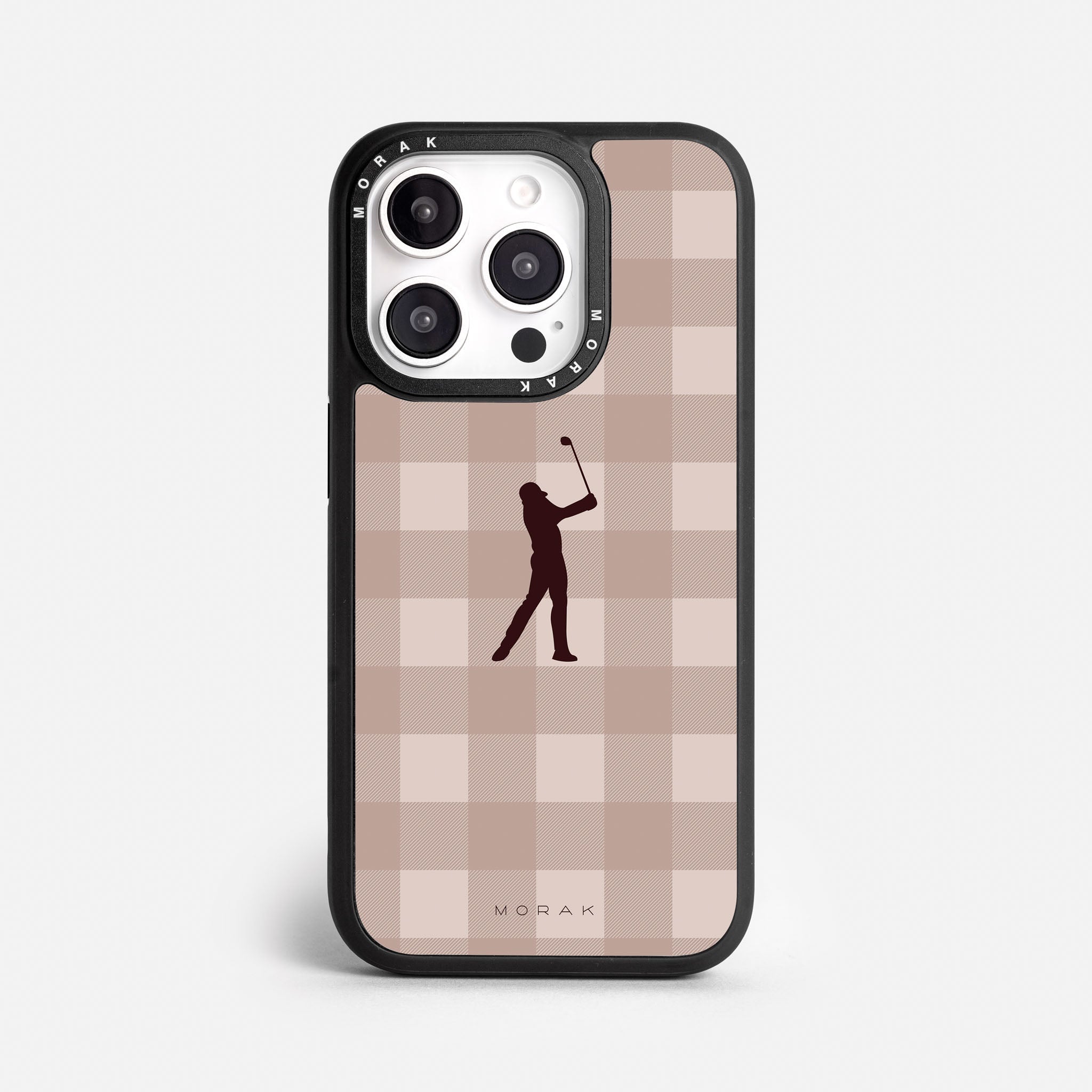 Case Golf Check - Blanco Premium – Protección antigolpe | Diseño colombiano | Morak