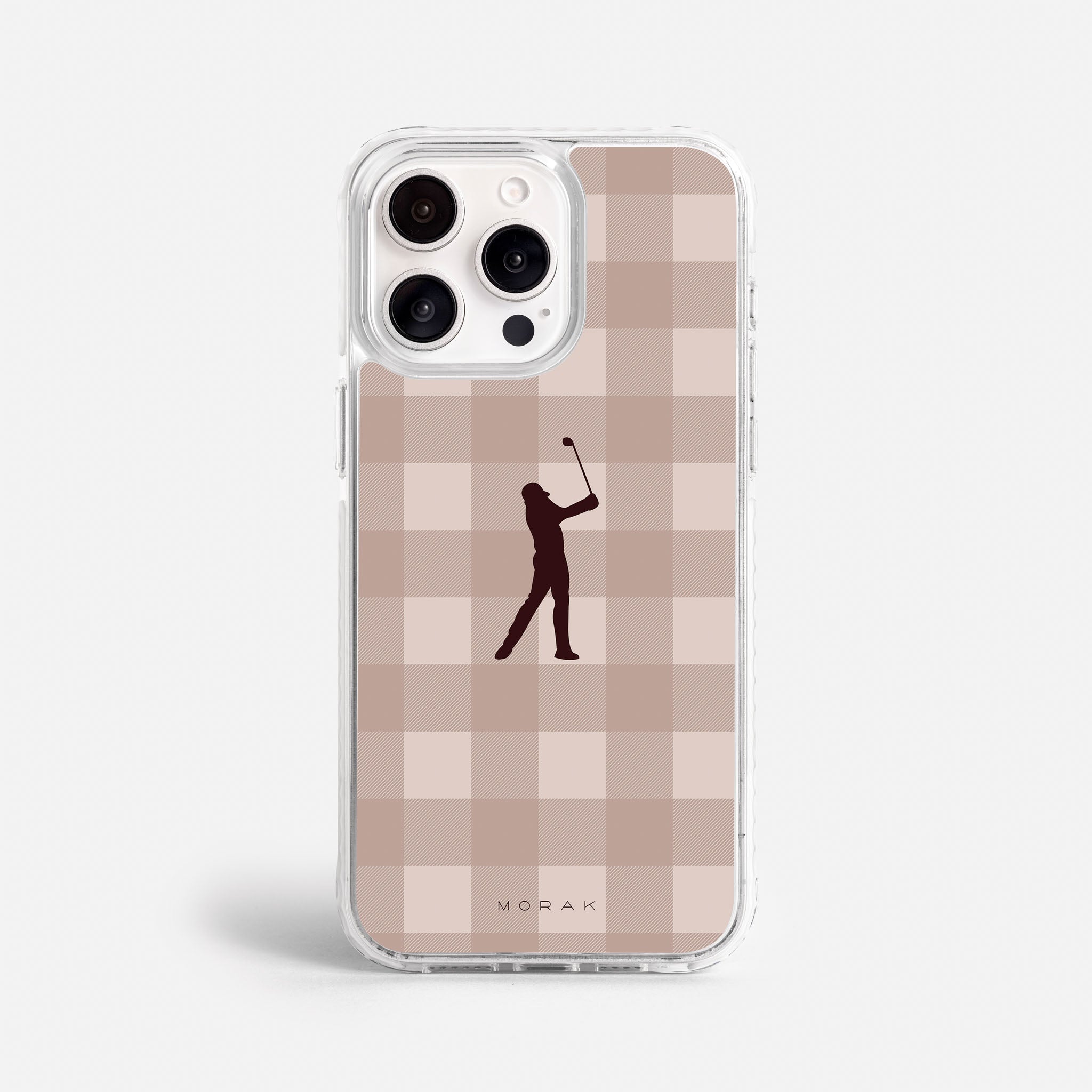 Case Golf Check - Blanco Premium – Protección antigolpe | Diseño colombiano | Morak