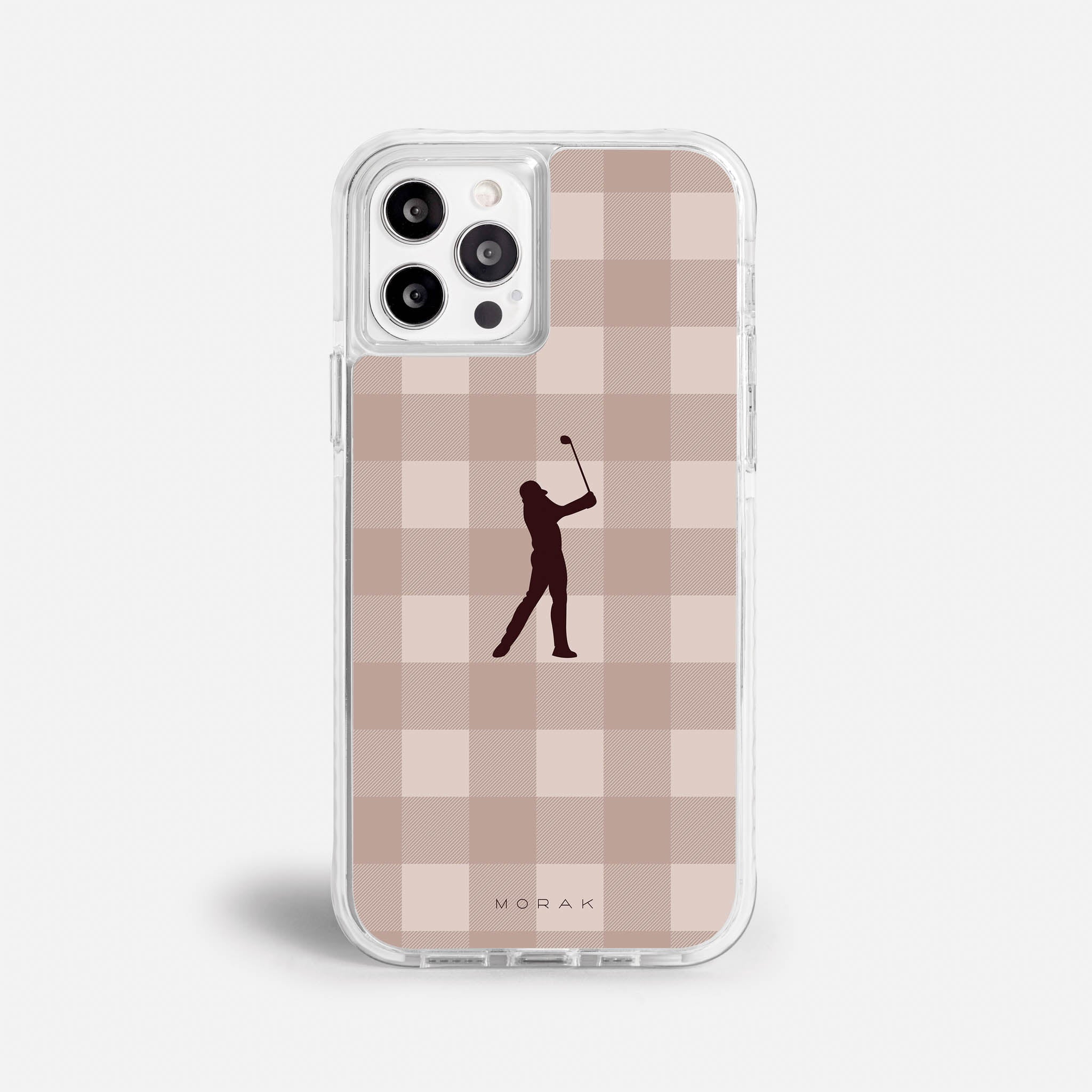 Case Golf Check - Blanco Premium – Protección antigolpe | Diseño colombiano | Morak