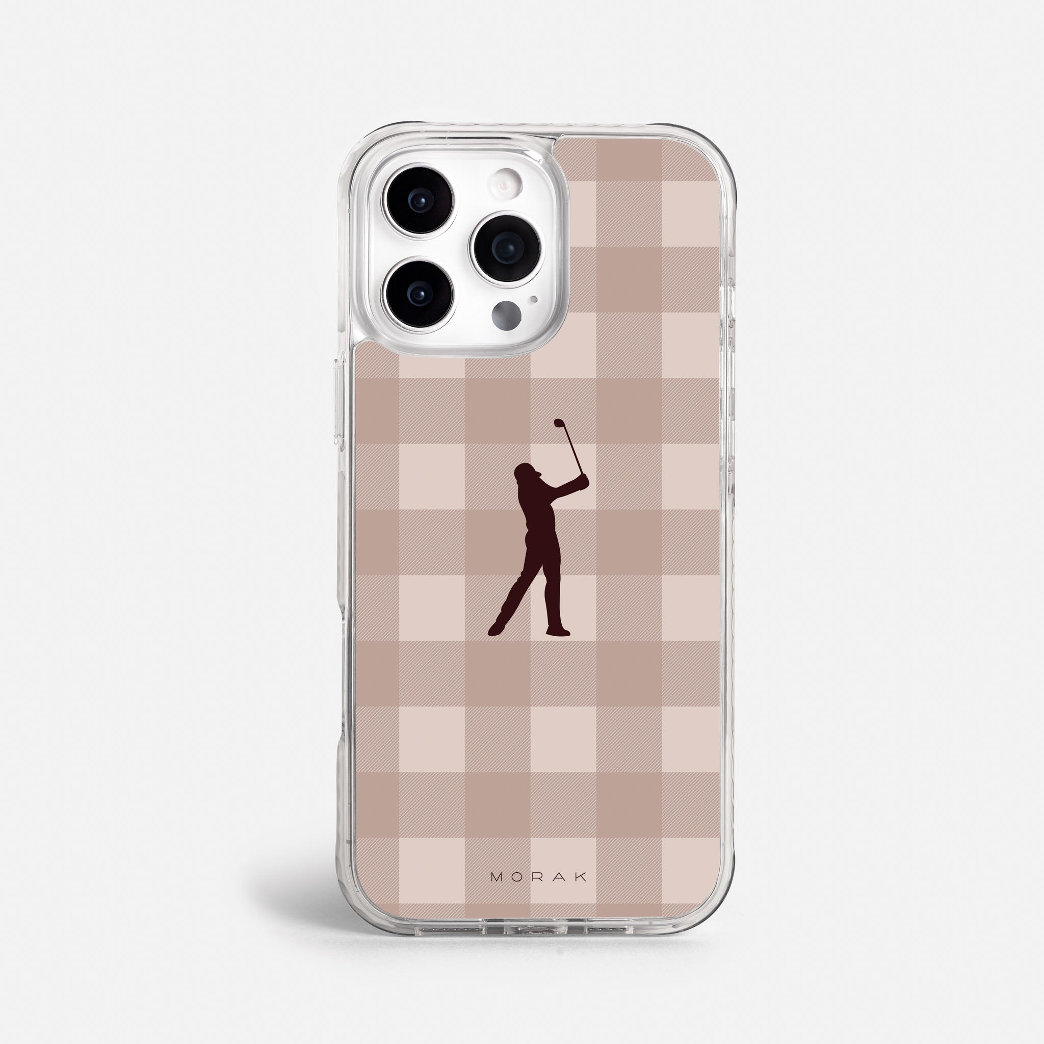 Case Golf Check - Blanco Premium – Protección antigolpe | Diseño colombiano | Morak