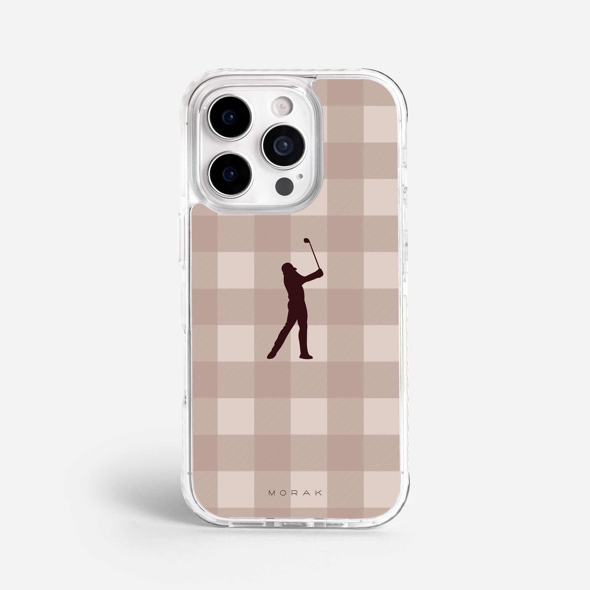 Case Golf Check - Blanco Premium – Protección antigolpe | Diseño colombiano | Morak